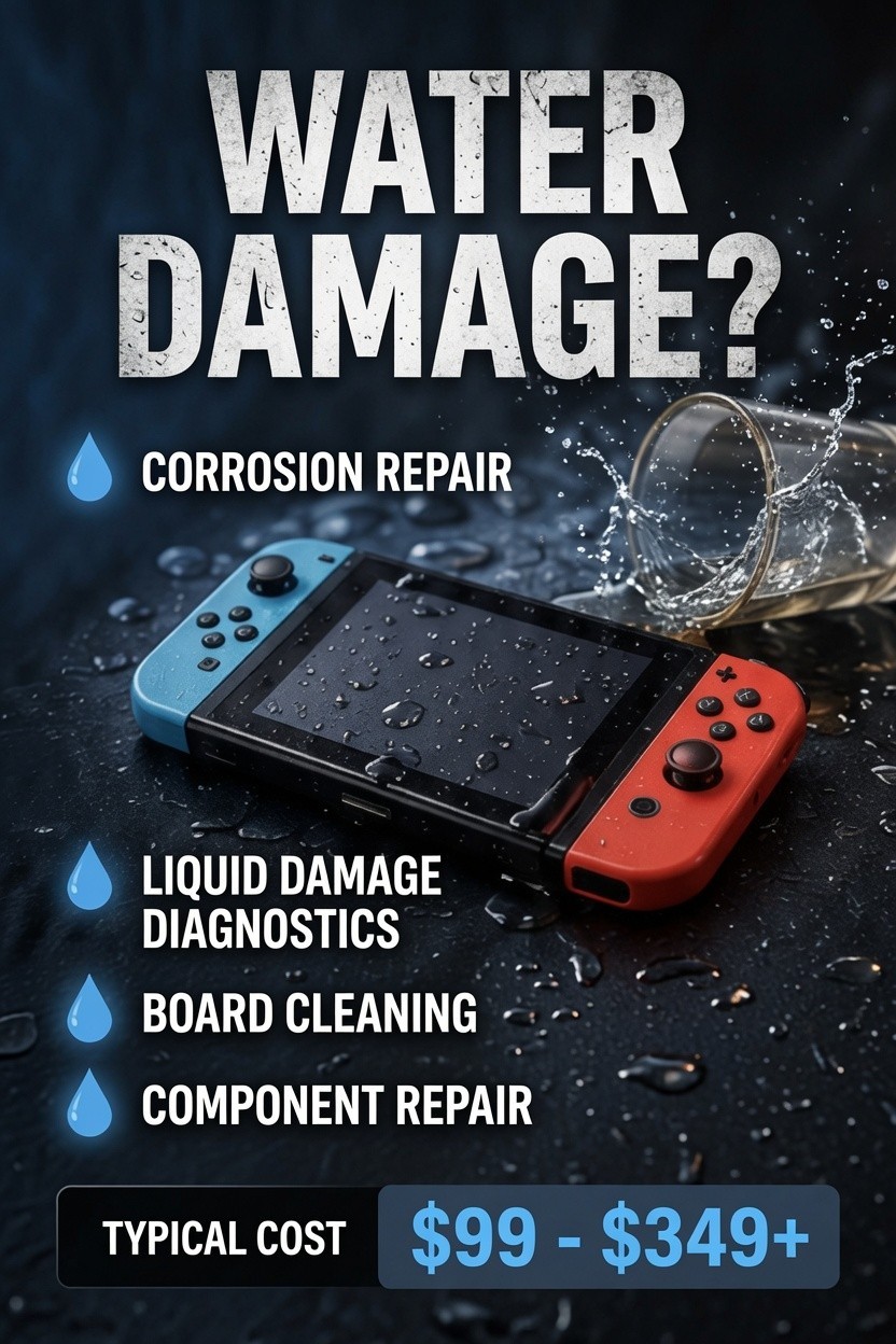 Modern Game Console Mail-In Repair Service / Xbox • PlayStation • Nintendo