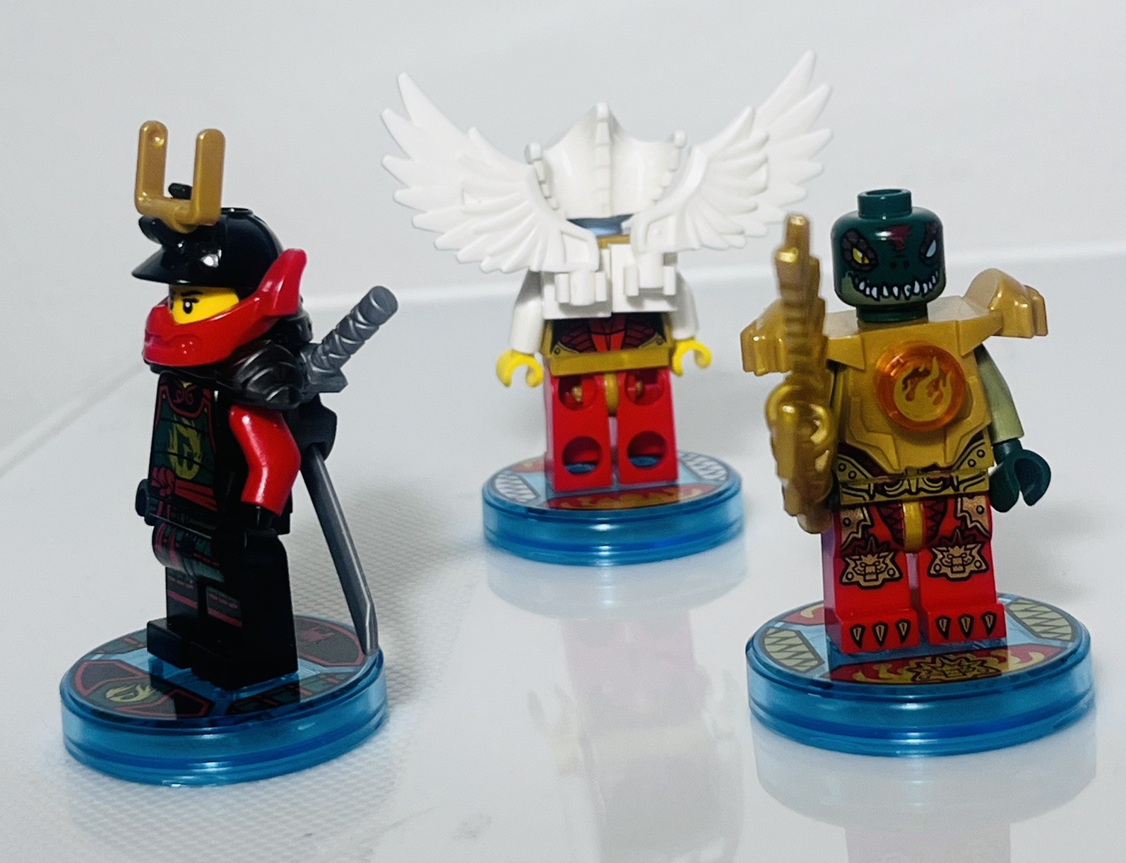 LEGO Dimensions Ninjago Chima Lot Kai Lloyd Eris Croc Command Sub Toy Tags