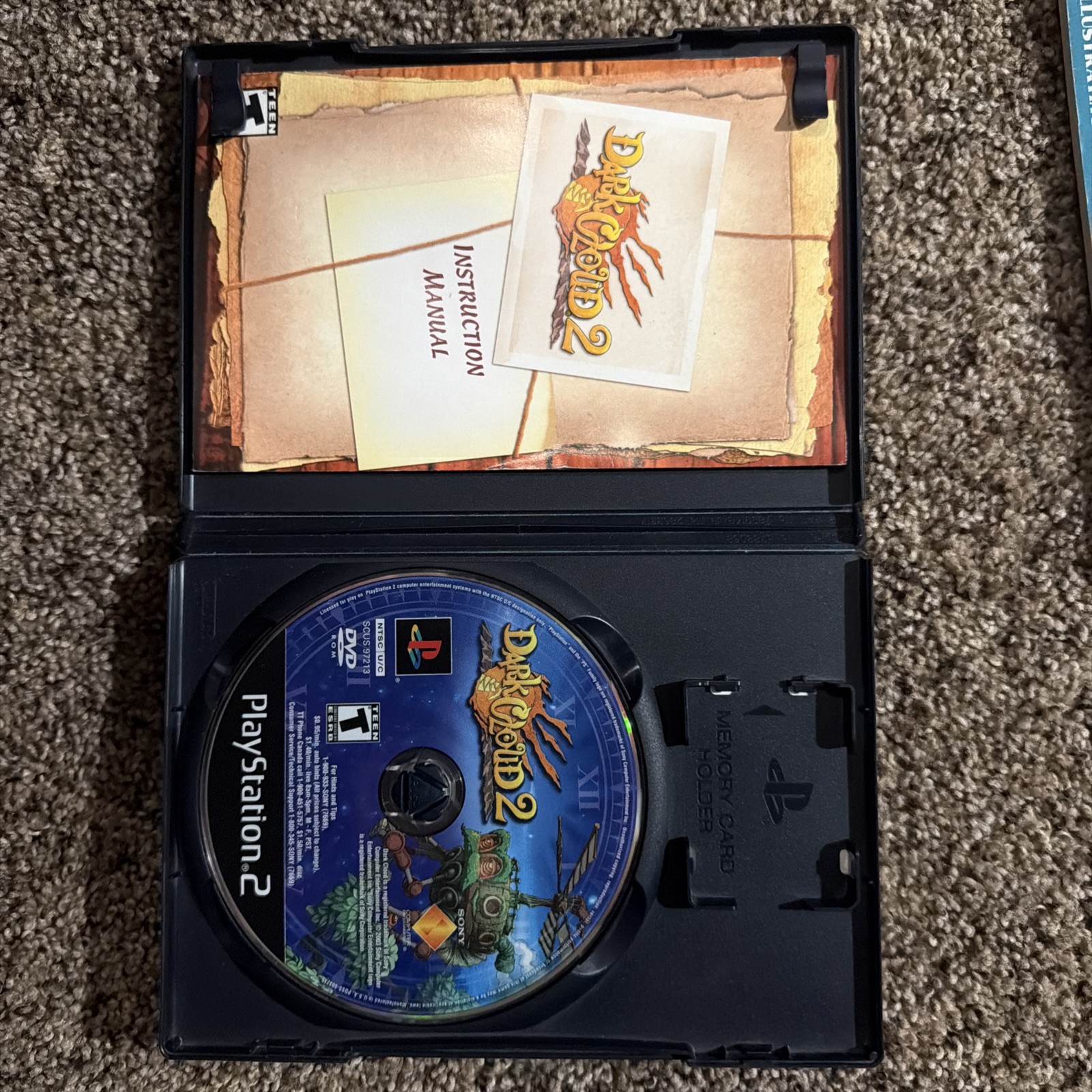 Sony Dark Cloud 2 PlayStation 2 RPG NTSC-U/C T-Teen Manual Included