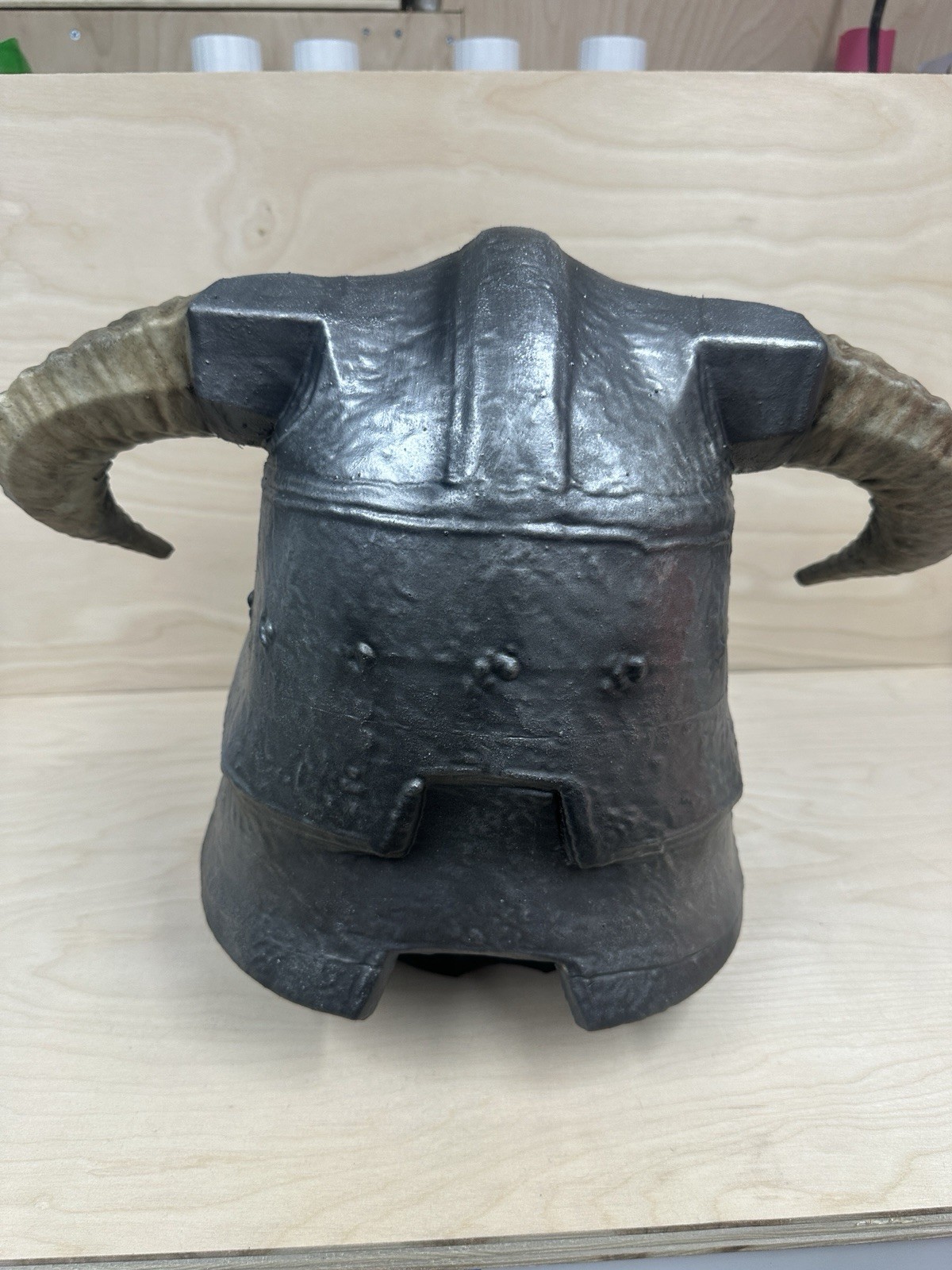 Skyrim Dragonborn Helmet Handpainted Custom Replica With Stand (Made To Order)