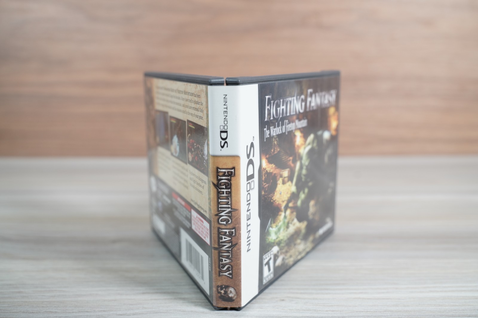 Fighting Fantasy: The Warlock of Firetop Mountain COMPLETE CIB Nintendo DS 2009