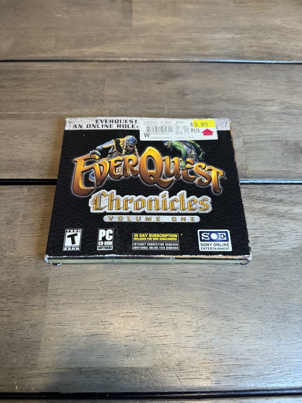 EverQuest Chronicles Volume 1 One Starter Pack Fantasy RPG 3 CD-ROM Windows PC