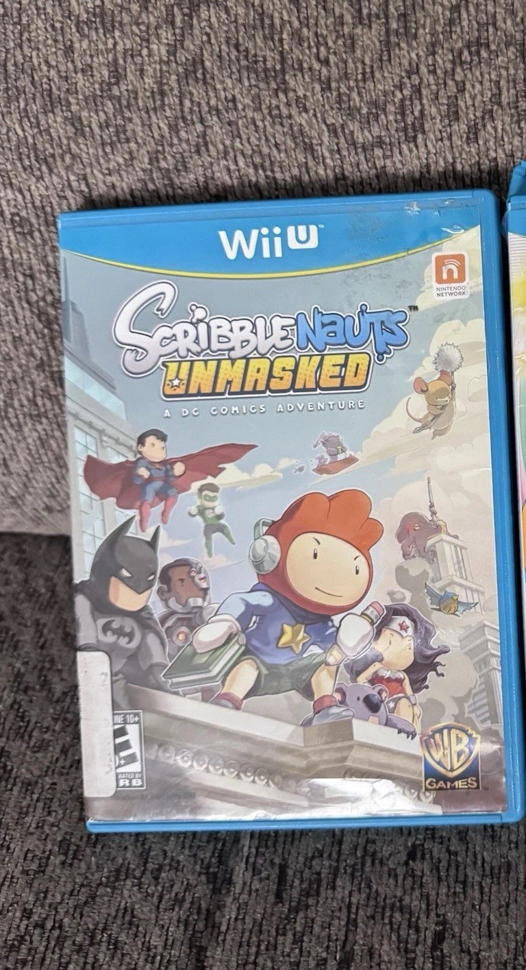 Scribblenauts Unmasked: A DC Comics Adventure (Nintendo Wii U, 2013) Tested