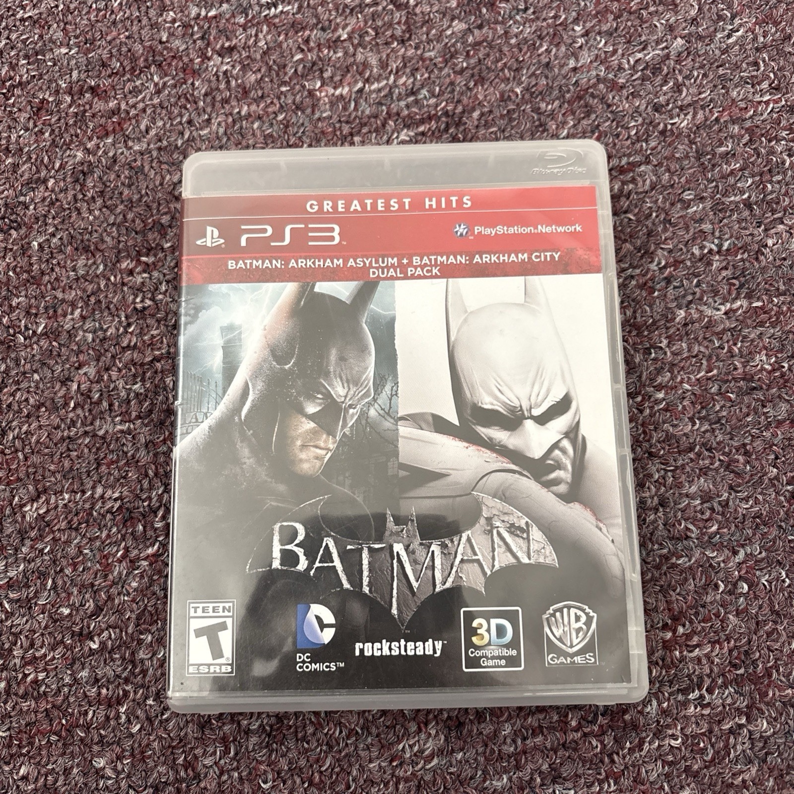 Batman: Arkham Asylum and Arkham City Dual Pack (Playstation 3, 2013)