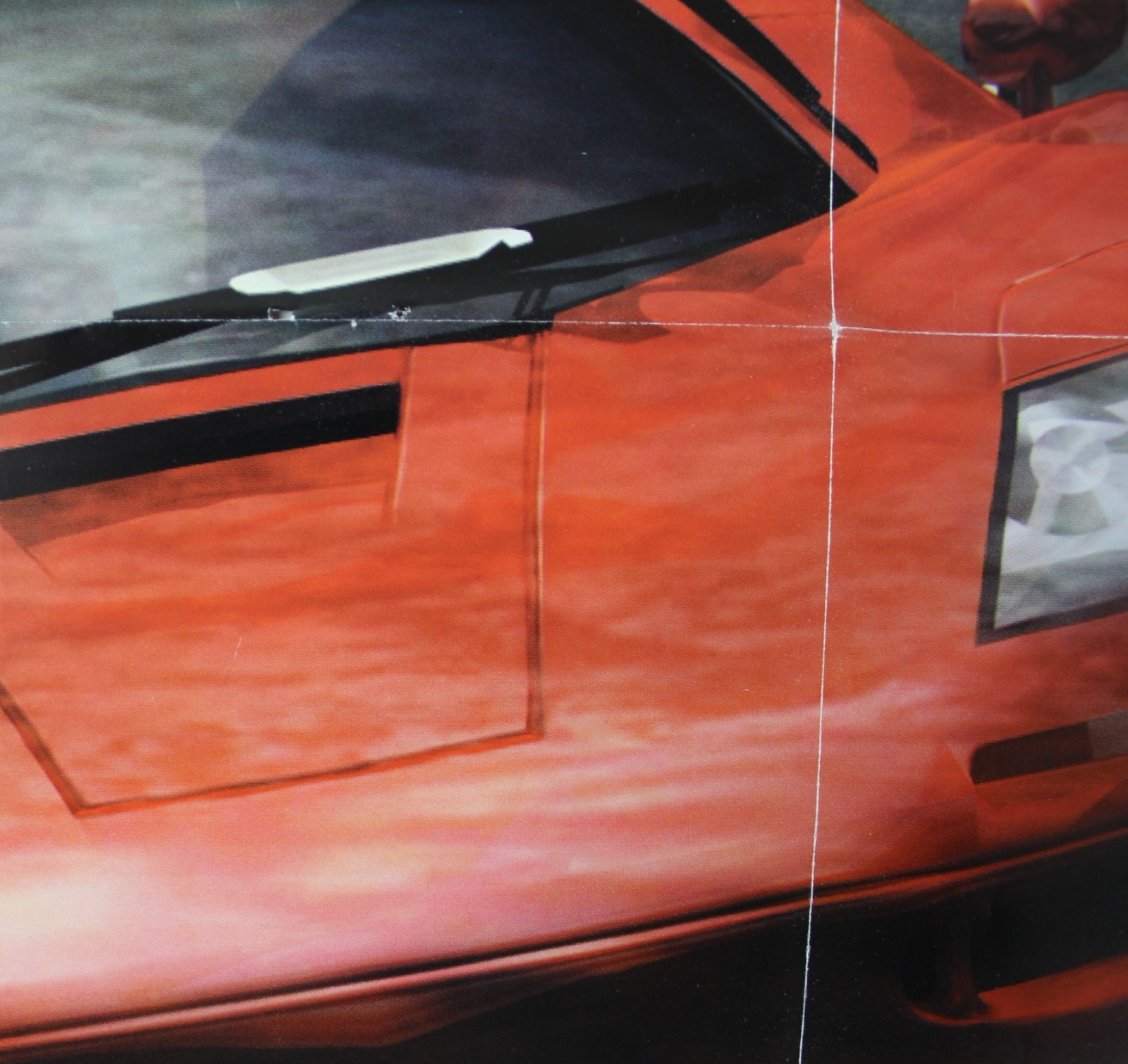 2001 VANISHING POINT Double-Sided Poster 22.5″ x 17″ (57 x 53 cm.) Spain Vintage