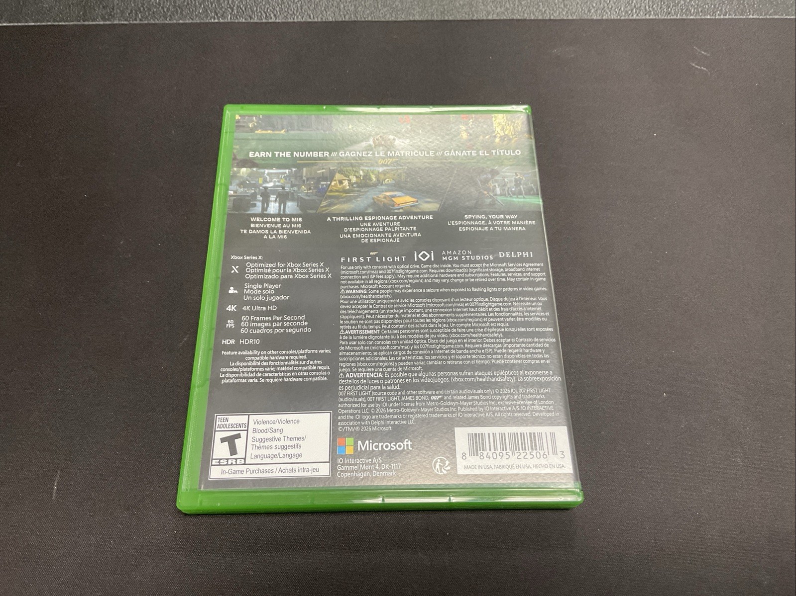 007 First Light for Xbox Series X [Used Very Good Video Game] Xbox Series X