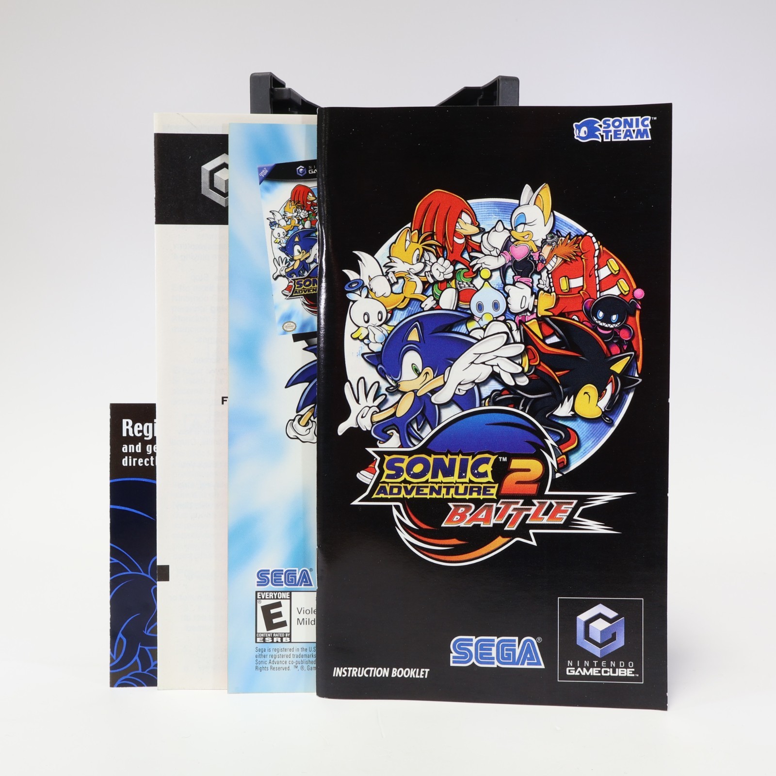 Sonic Adventure 2 Battle (GameCube) No Game Included W/reg Card – Auth Good Cond