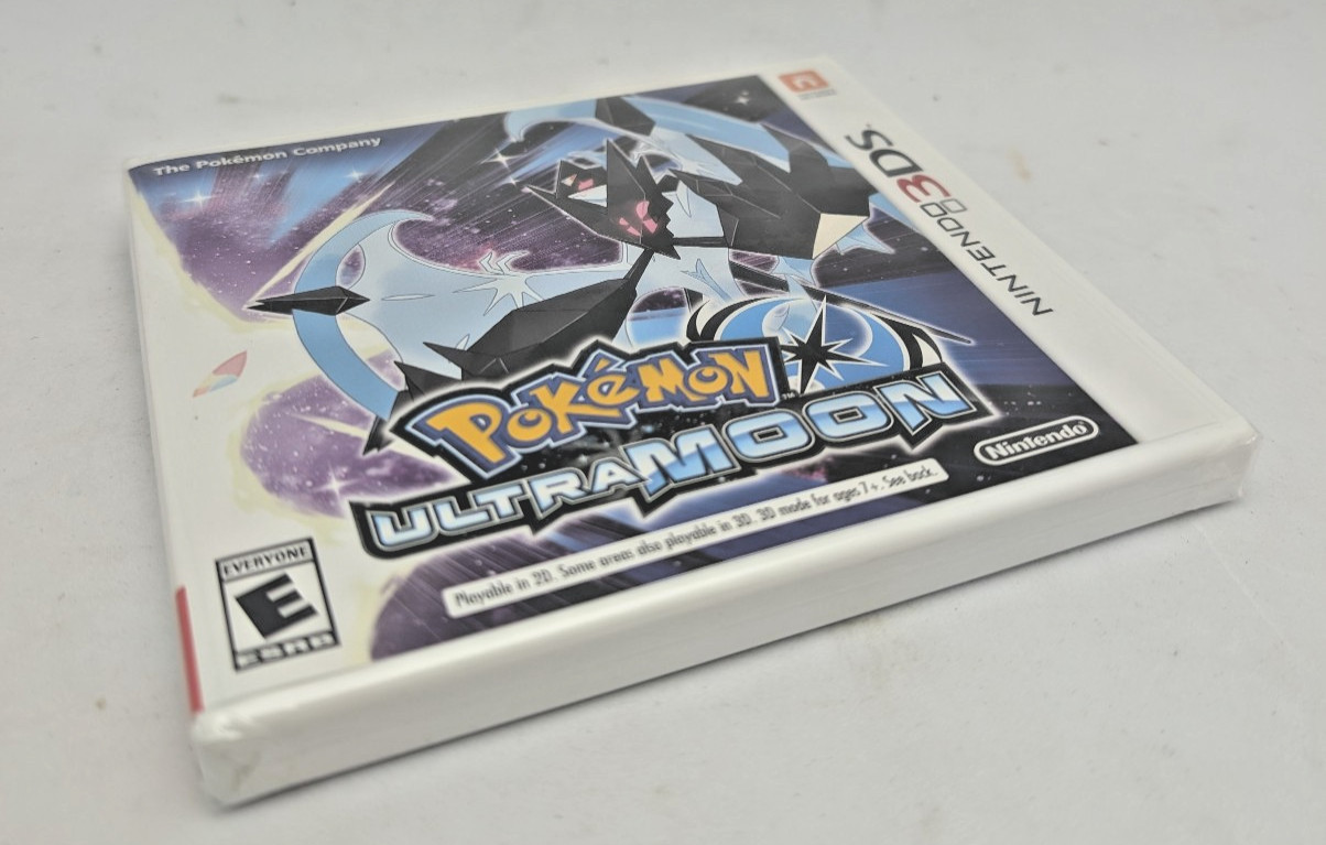 Sealed Pokemon Ultra Moon (2017) 3DS US NTSC Factory Sealed