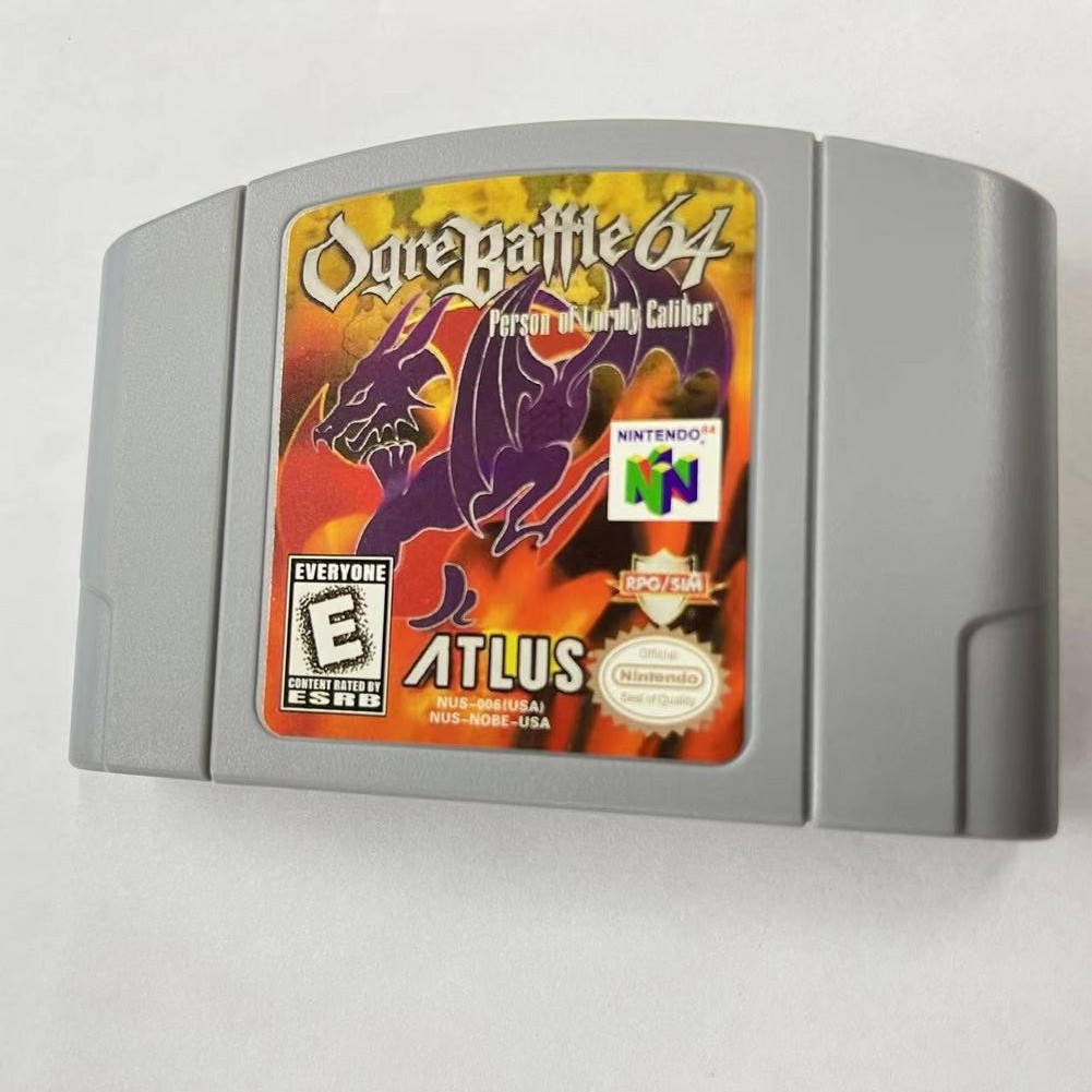 Ogre Battle 64: Person of Lordly Caliber – Nintendo 64 (N64) Hard to find