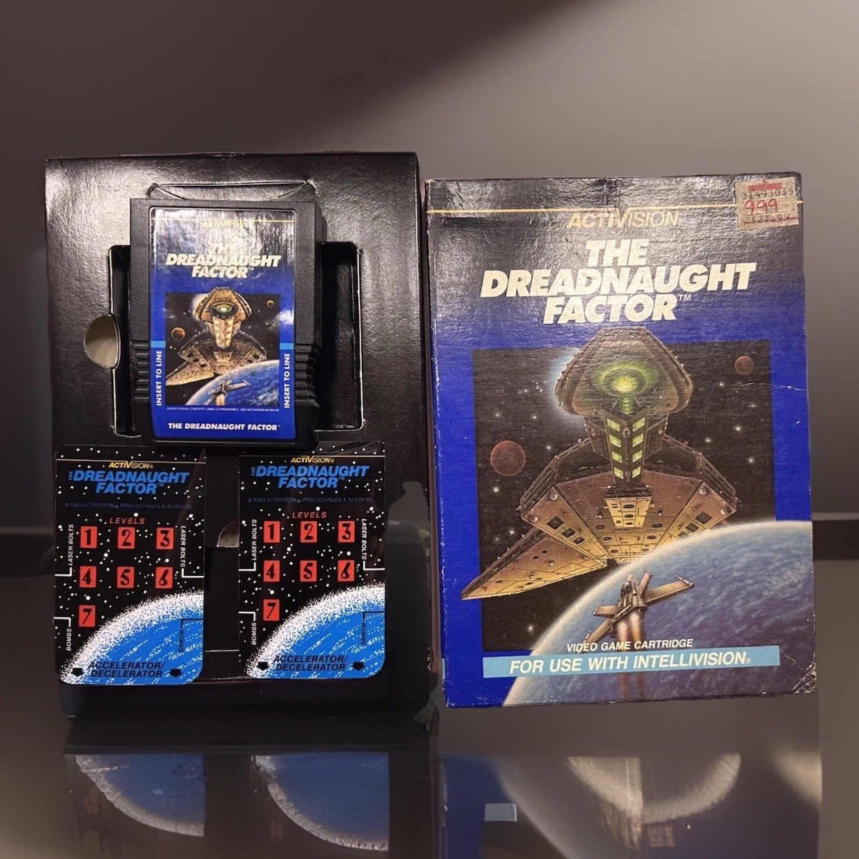 THE DREADNAUGHT FACTOR INTELLIVISION CIB TESTED 7/3