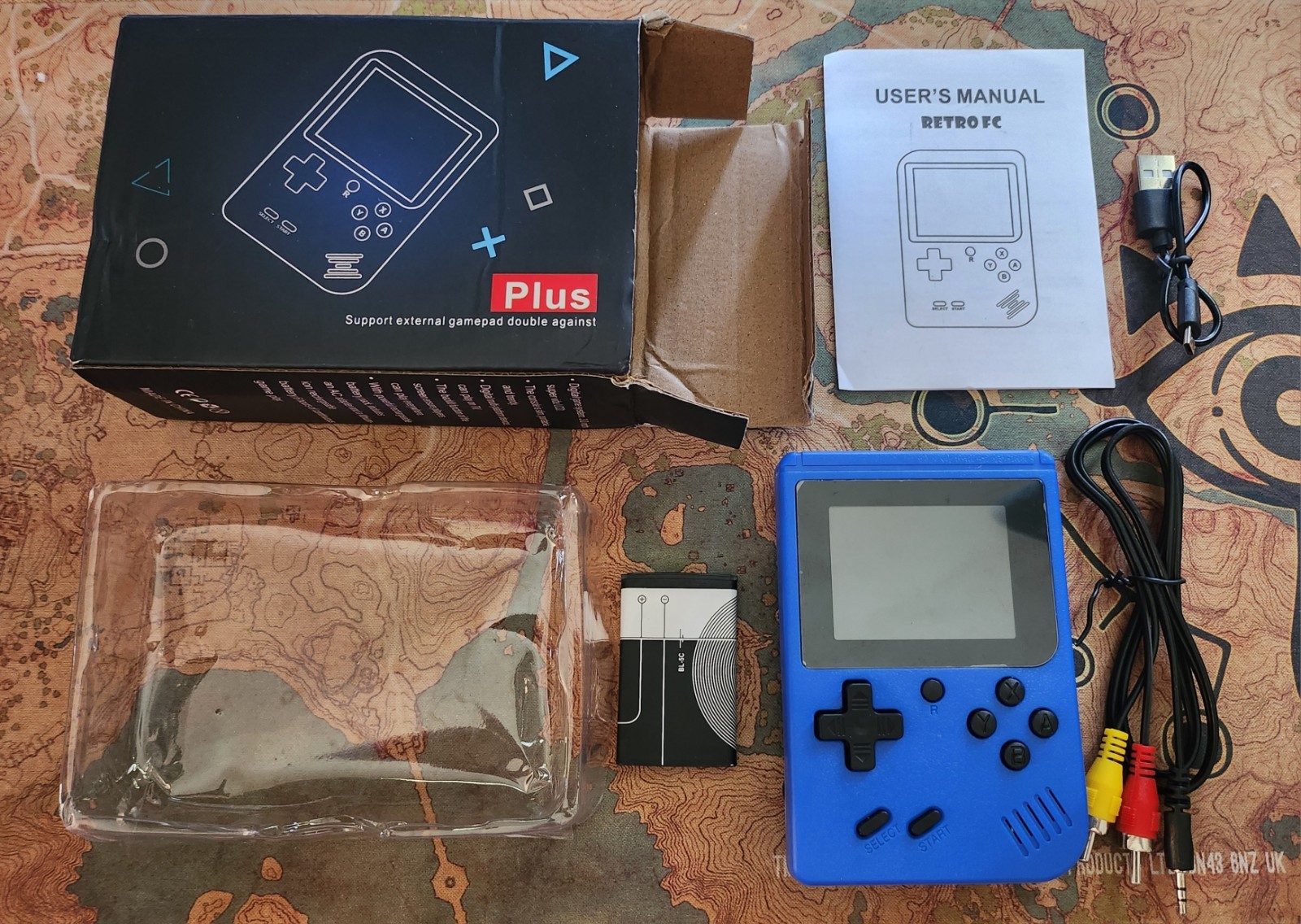 SUP Game Box Plus – 400 In 1 Retro FC – Handheld Gamepad – TESTED