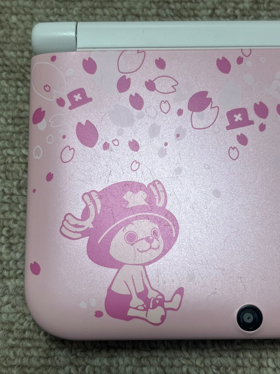 3DS LL XL One Piece Chopper Pink Console Japanese B980