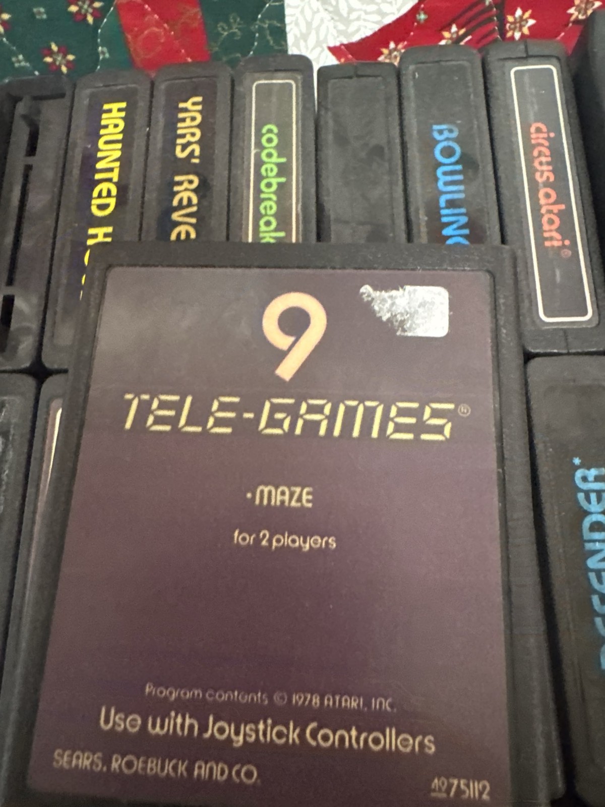 60+ Atari 2600 Game Cartridges Collection – Untested