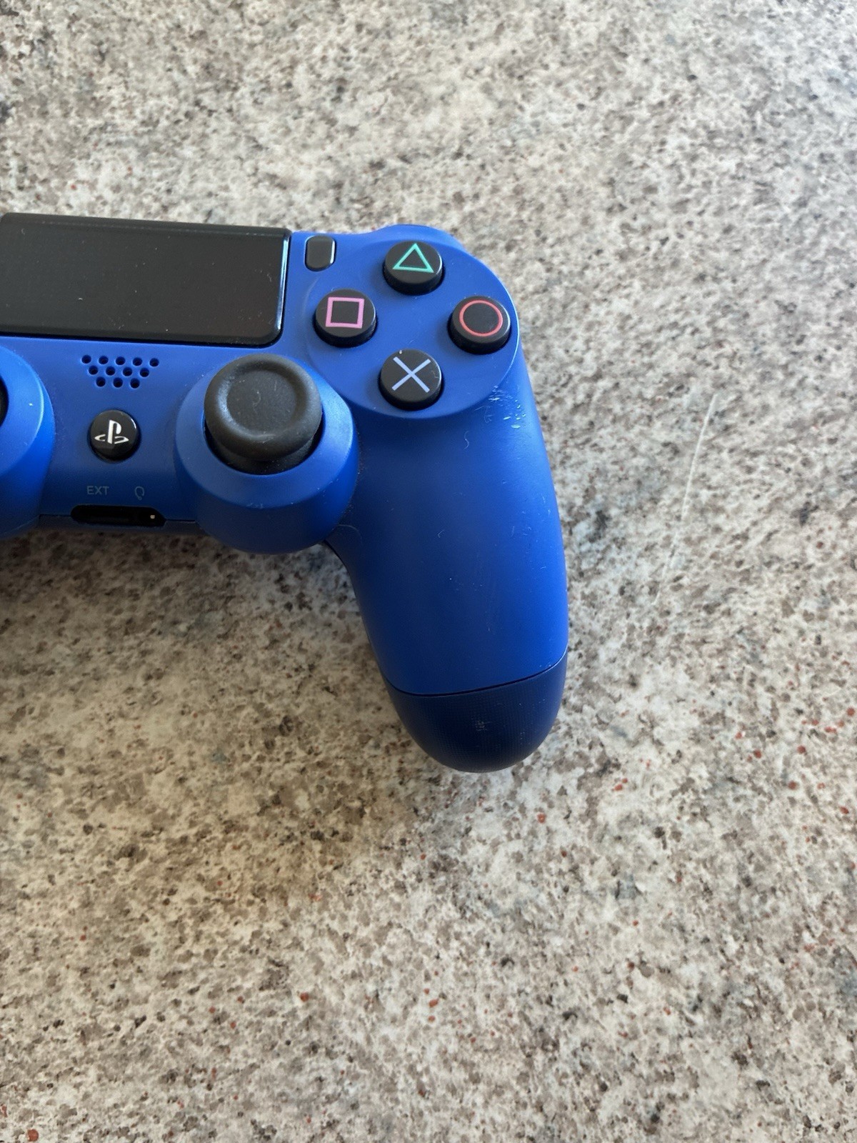 Sony Dualshock 4 OEM Wireless Controller CUHZCT2U – Blue (PS4) Parts Only Read