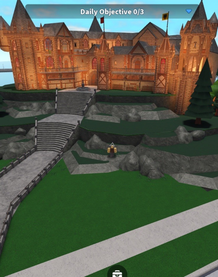 Roblox Bloxburg In-game Build Castle and Mansion Builds Collection