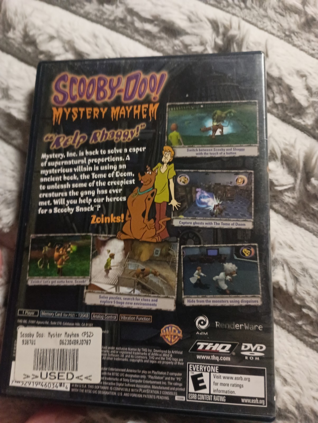 Scooby-Doo Mystery Mayhem PS2 – CIB – Tested and Working!