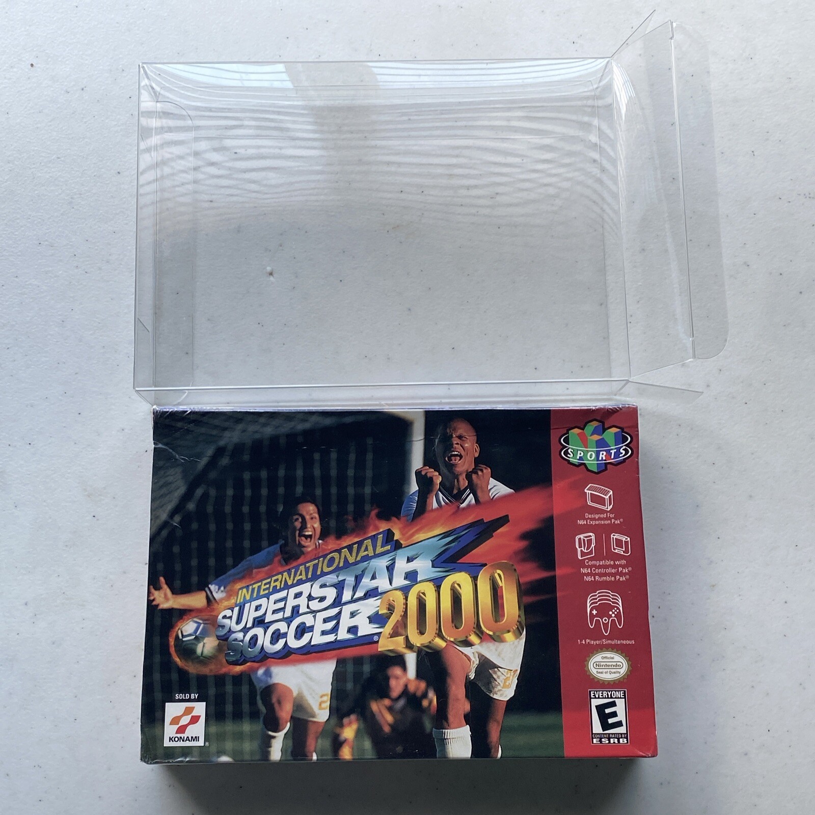 International Superstar Soccer 2000 N64 Nintendo 64 New Factory Sealed English