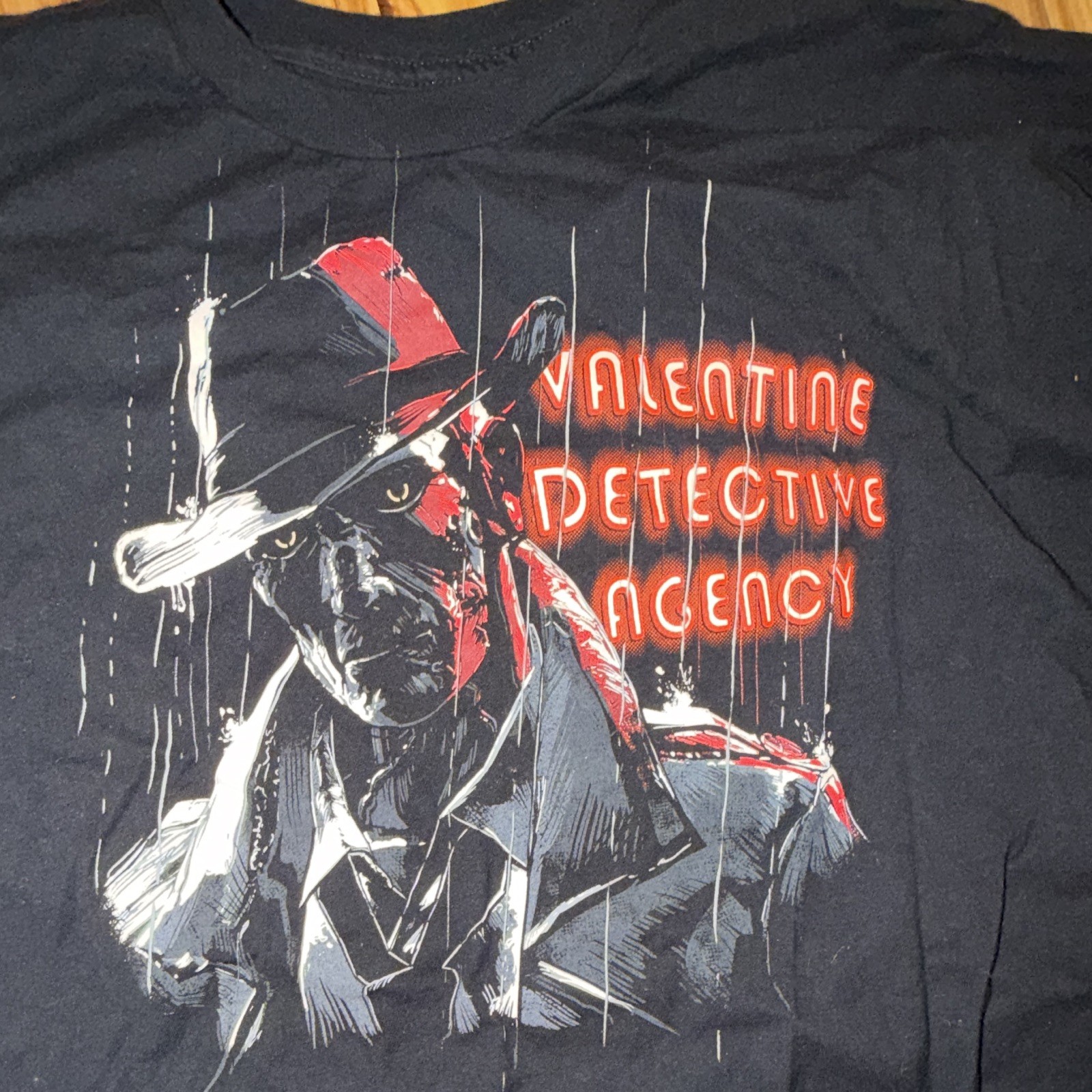 Bethesda Fallout 4 Nick Valentine Detective Agency 100% Cotton T-Shirt 2017