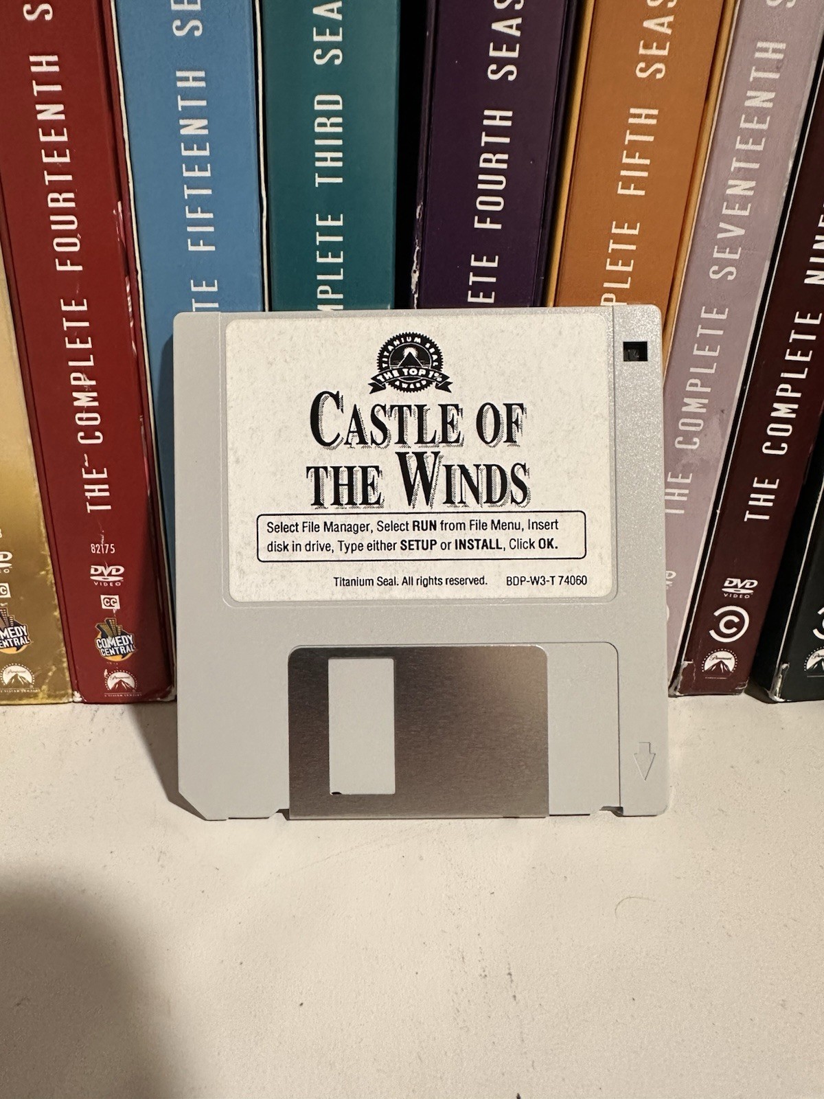 Titanium Seal Castle of the Winds Windows 3.5″ Floppy Disk Game