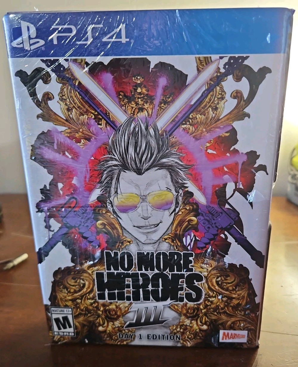 No More Heroes III 3 – Day 1 Edition – PS4 – Brand New | Read Description