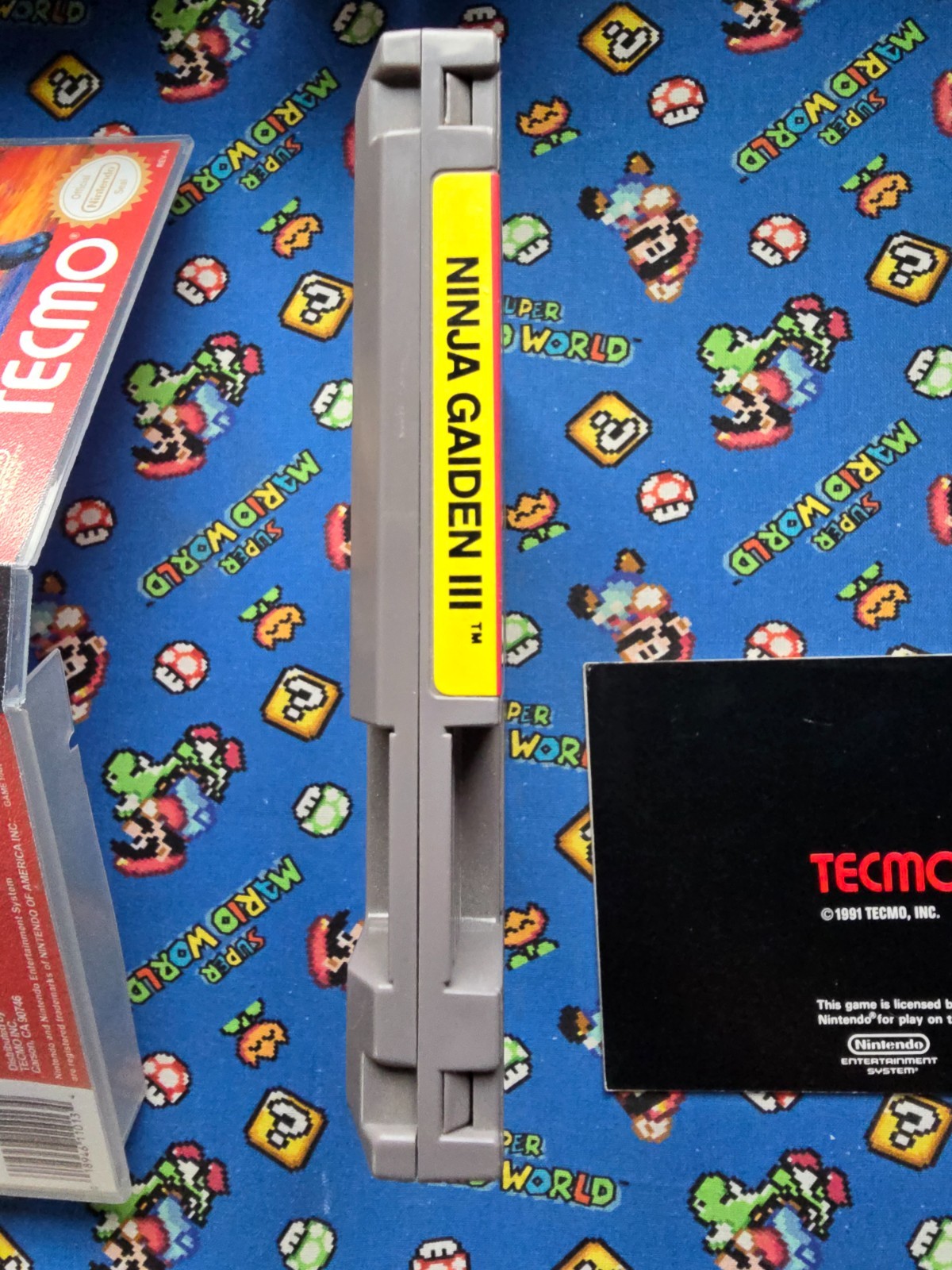 Ninja Gaiden III 3 (Nintendo Entertainment System NES) With Case & Manual