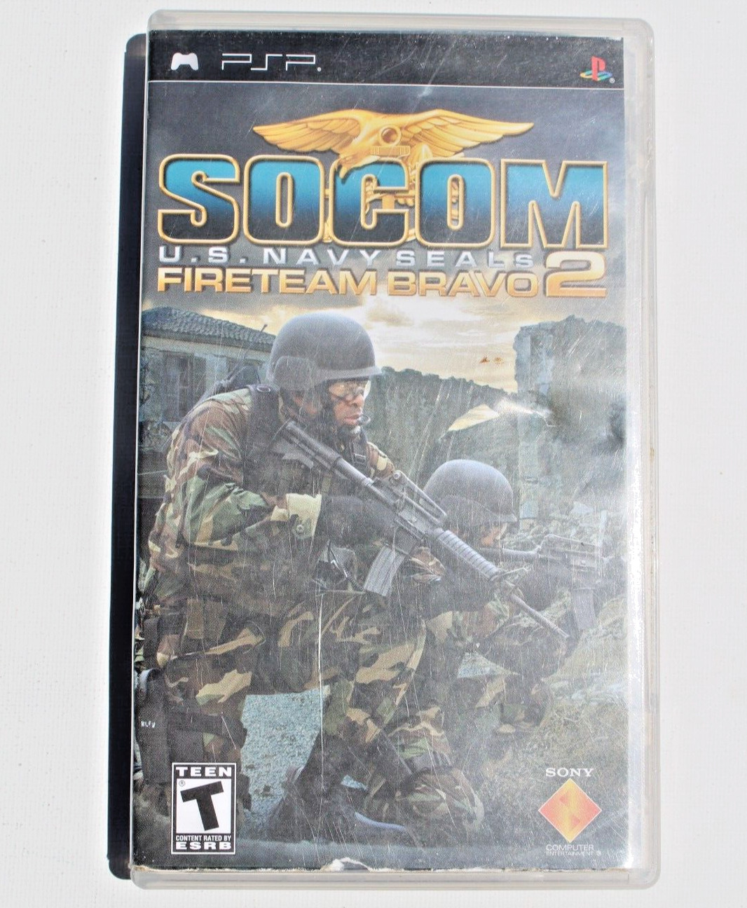 SOCOM: U.S. Navy SEALs — Fireteam Bravo 2 (Sony PSP, 2006) COMPLETE