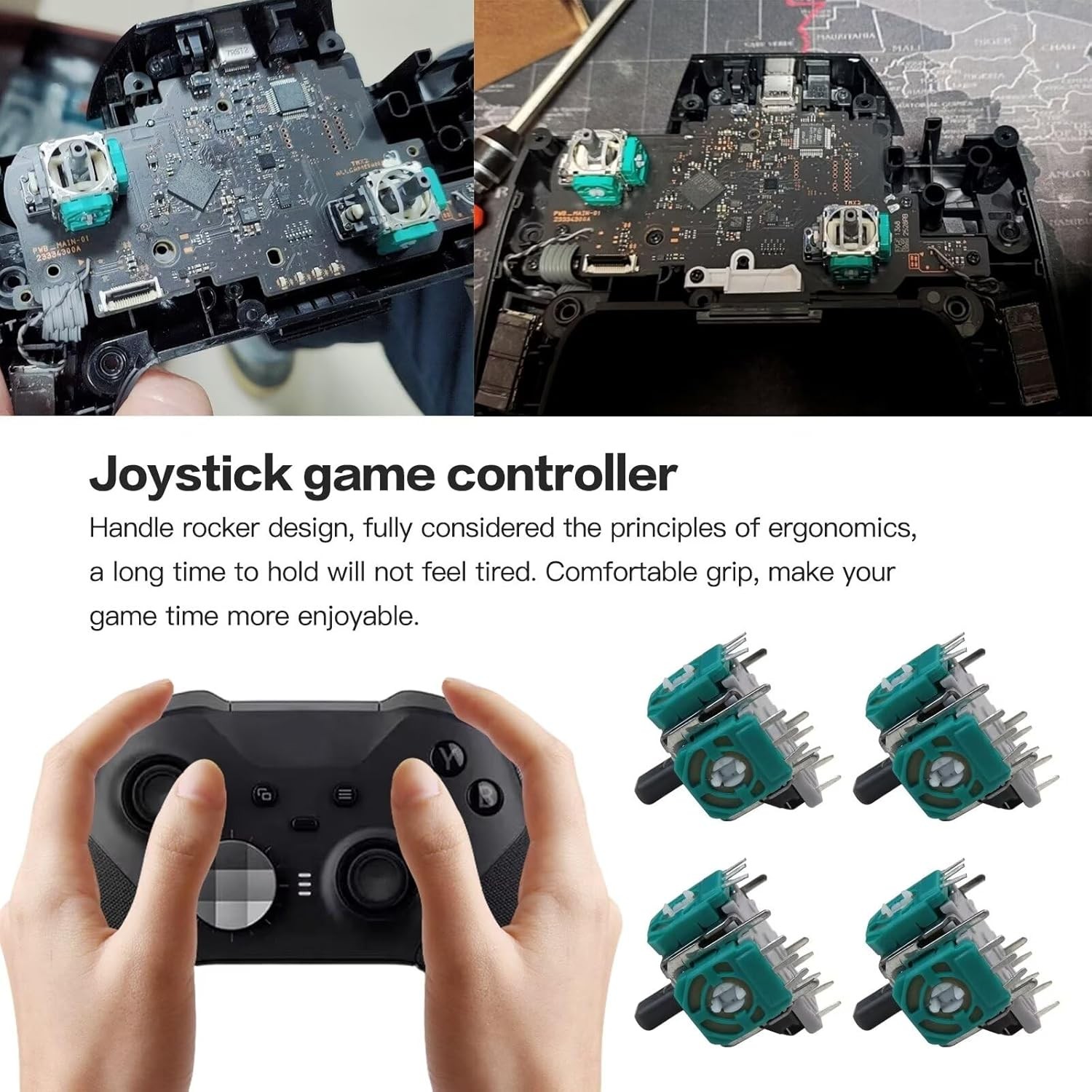 1000Pc Analog Stick Joystick Replacement For PS4 Dualshock 4 Xbox One Controller