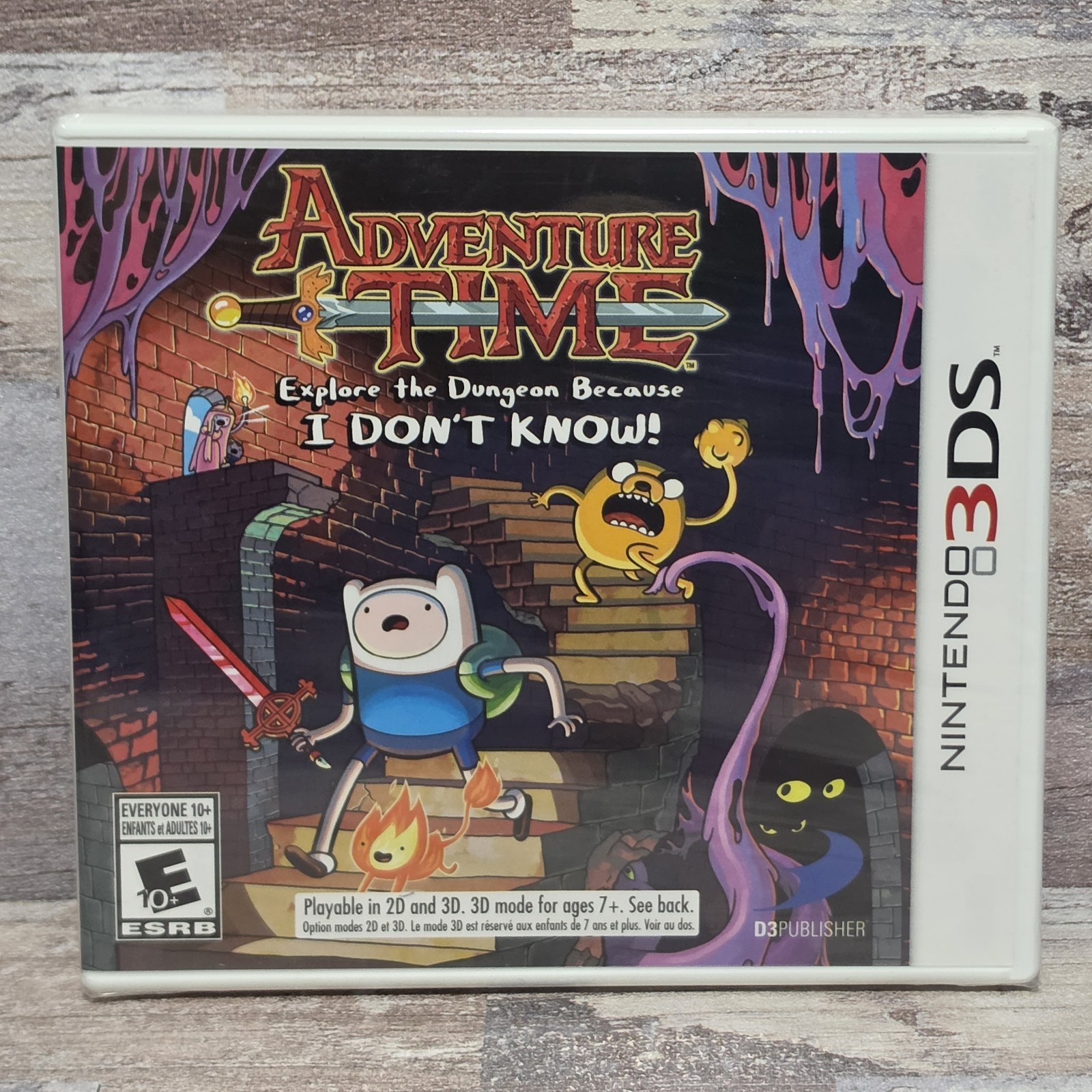 Adventure Time: Explore the Dungeon Because I DON’T KNOW! 3DS (Brand New Factor