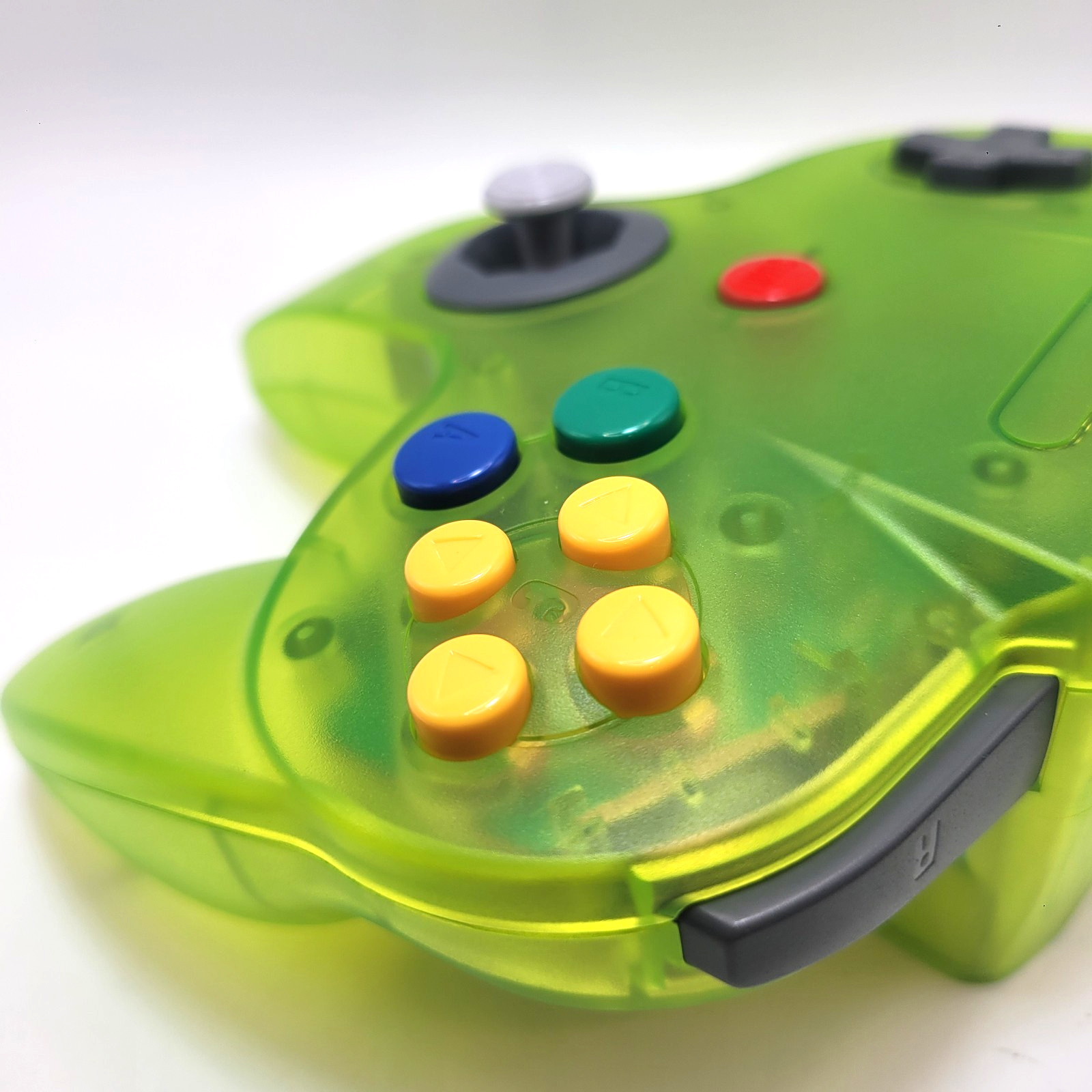 Nintendo 64 Wired Controller for N64 – TeknoGame® – Extreme Green – NEW IN BOX!