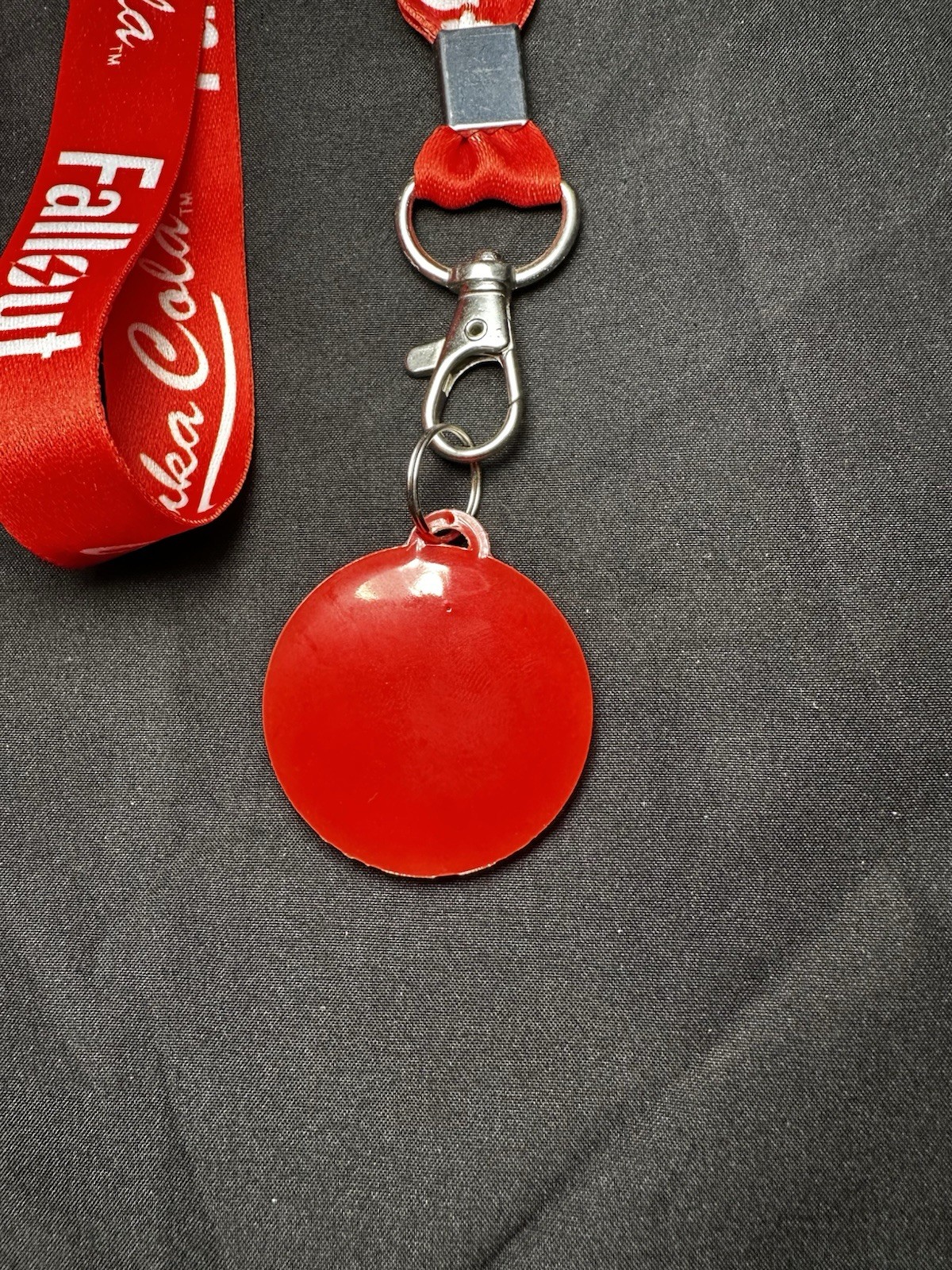 Lot of Bethesda Fallout Nuka Cola Bottle Caps, Beanie Hat, Lanyard & Keychain