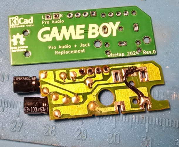 Fix Your Gameboy Audio! DMG-01 Headphone Jack Replacement PCB – PRO VERSION!