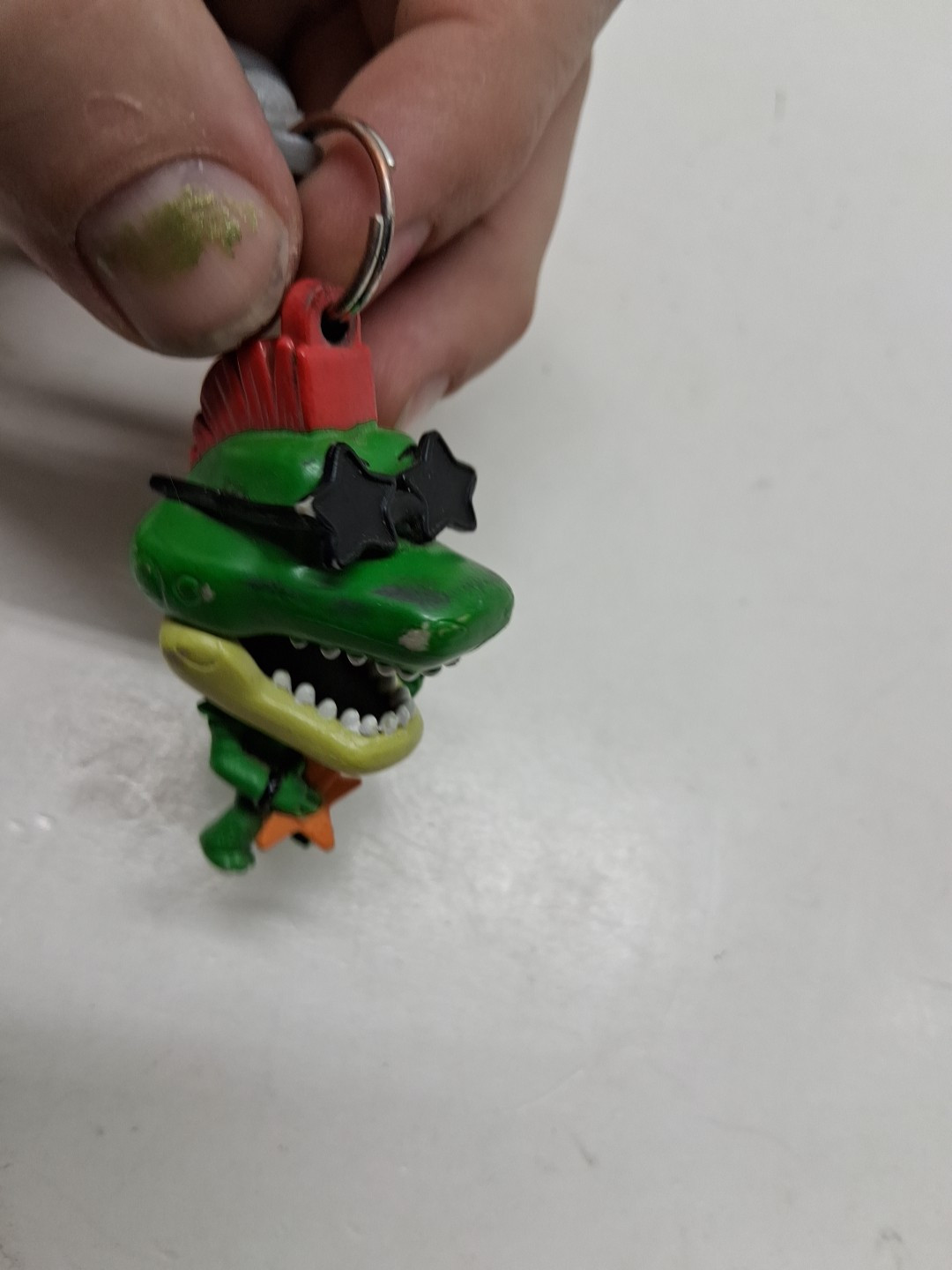 FNAF FRIDAY NIGHT at FREDDY’s CROCODILE Keychain Backpack Hanger Clip-On Figure