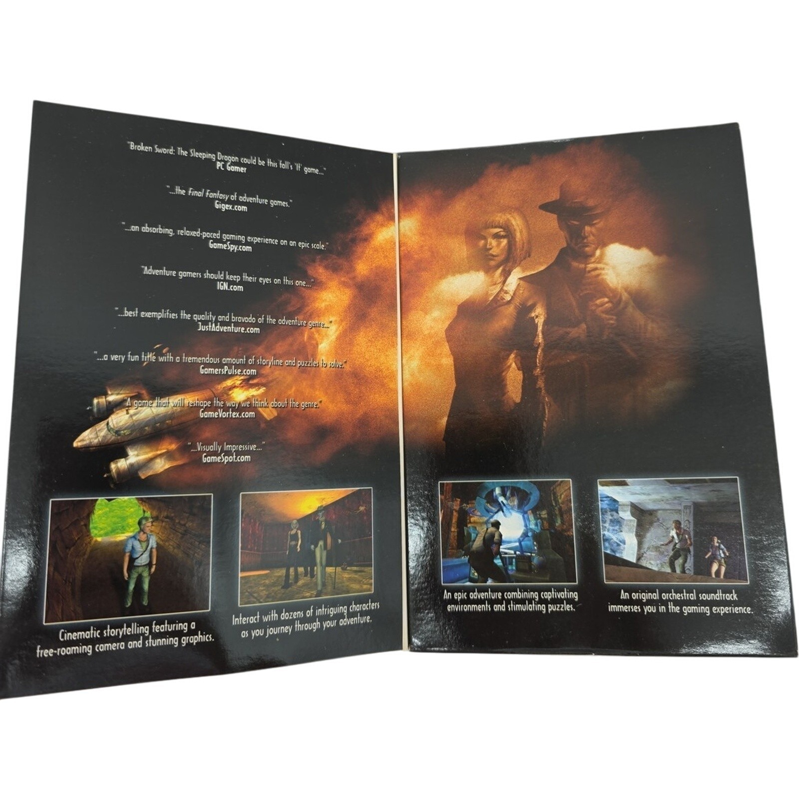 Broken Sword The Sleeping Dragon PC 2003 The Adventure Company Disc 1 only