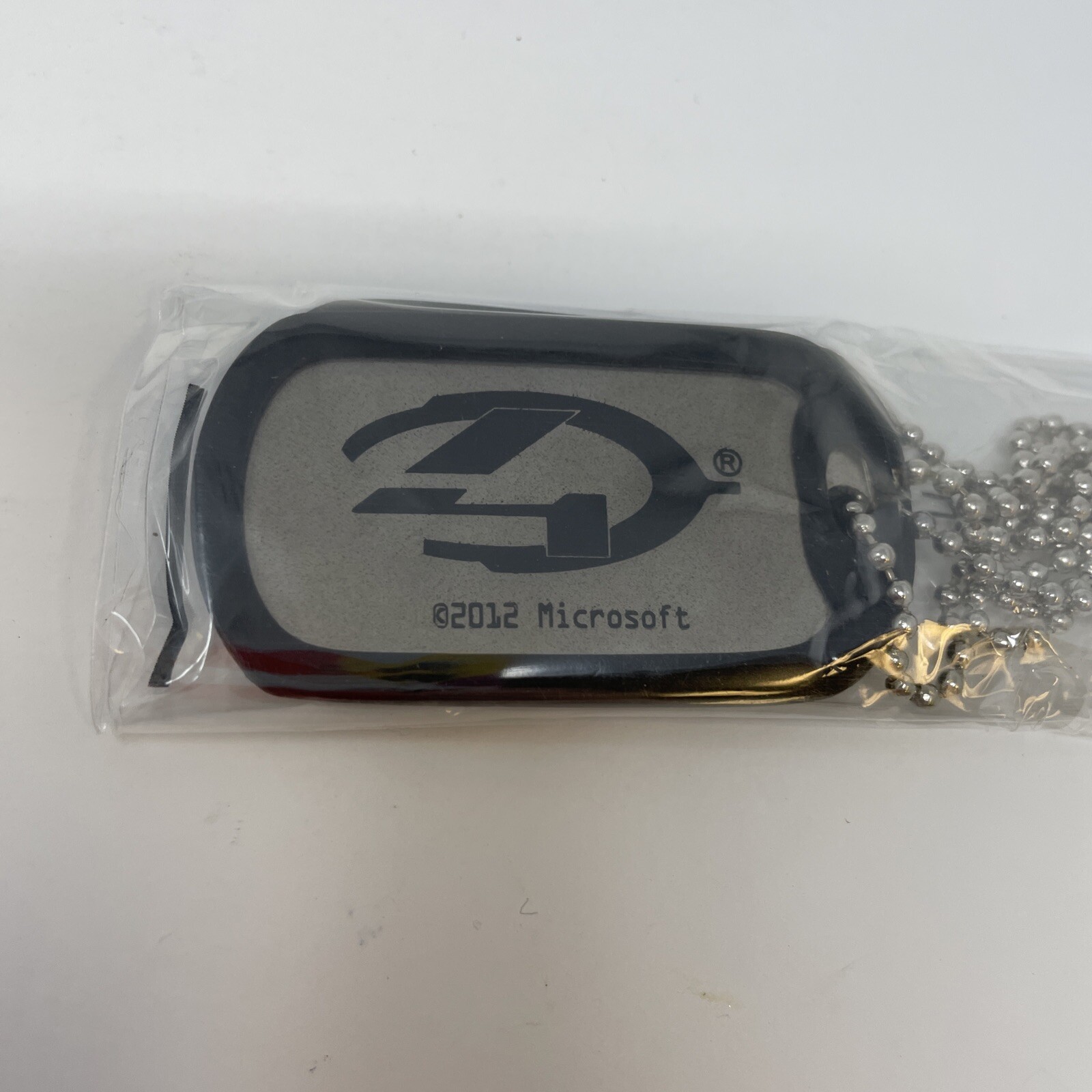 Halo 4 Microsoft 2012 343 Industries Dog Tag Brand New
