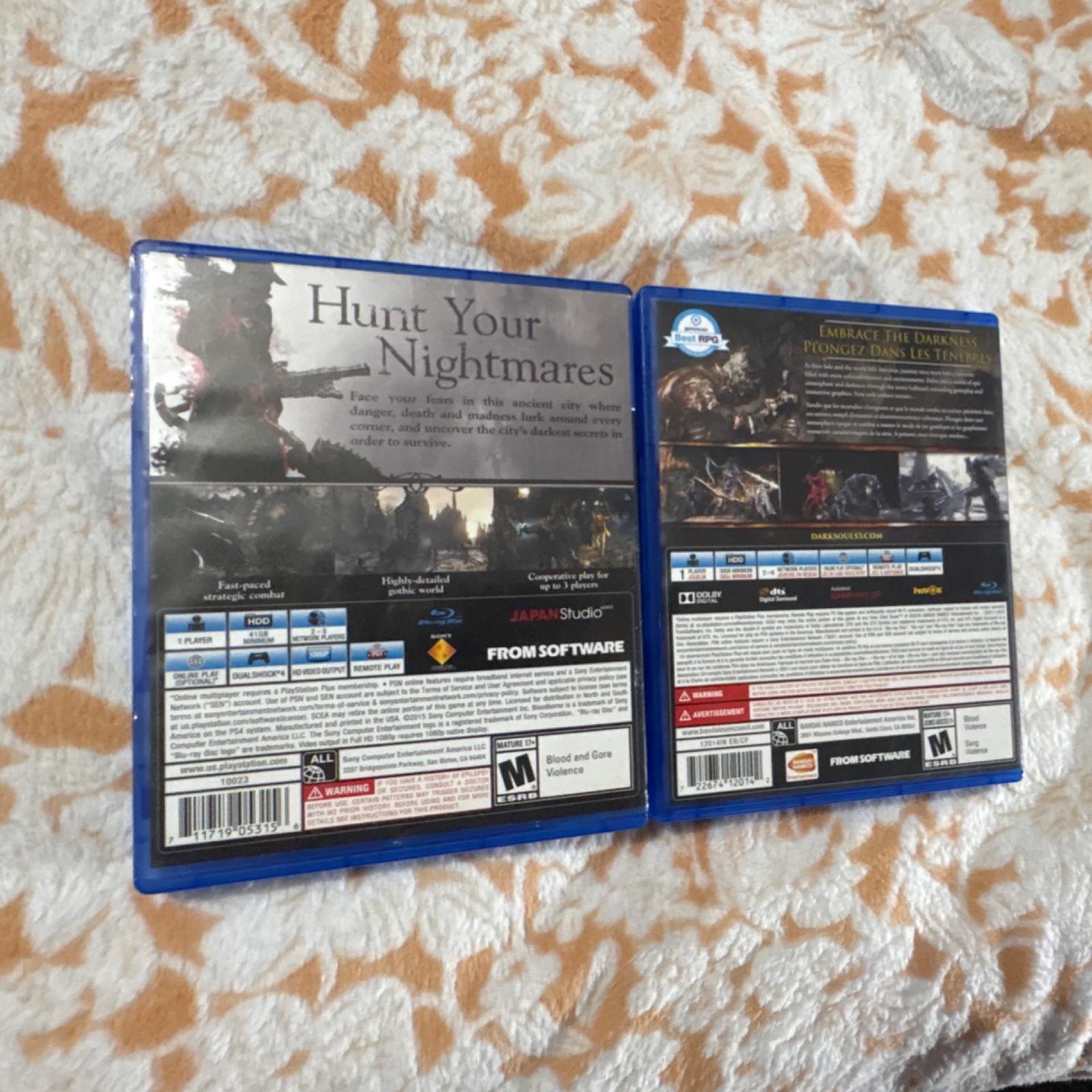 FromSoftware Dark Souls III (PS4) 2016 M Mature Action RPG Multiplayer NTSC