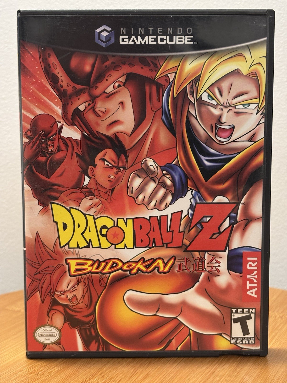 Dragon Ball Z: Budokai – Nintendo GameCube Complete CIB with Atari Stickers