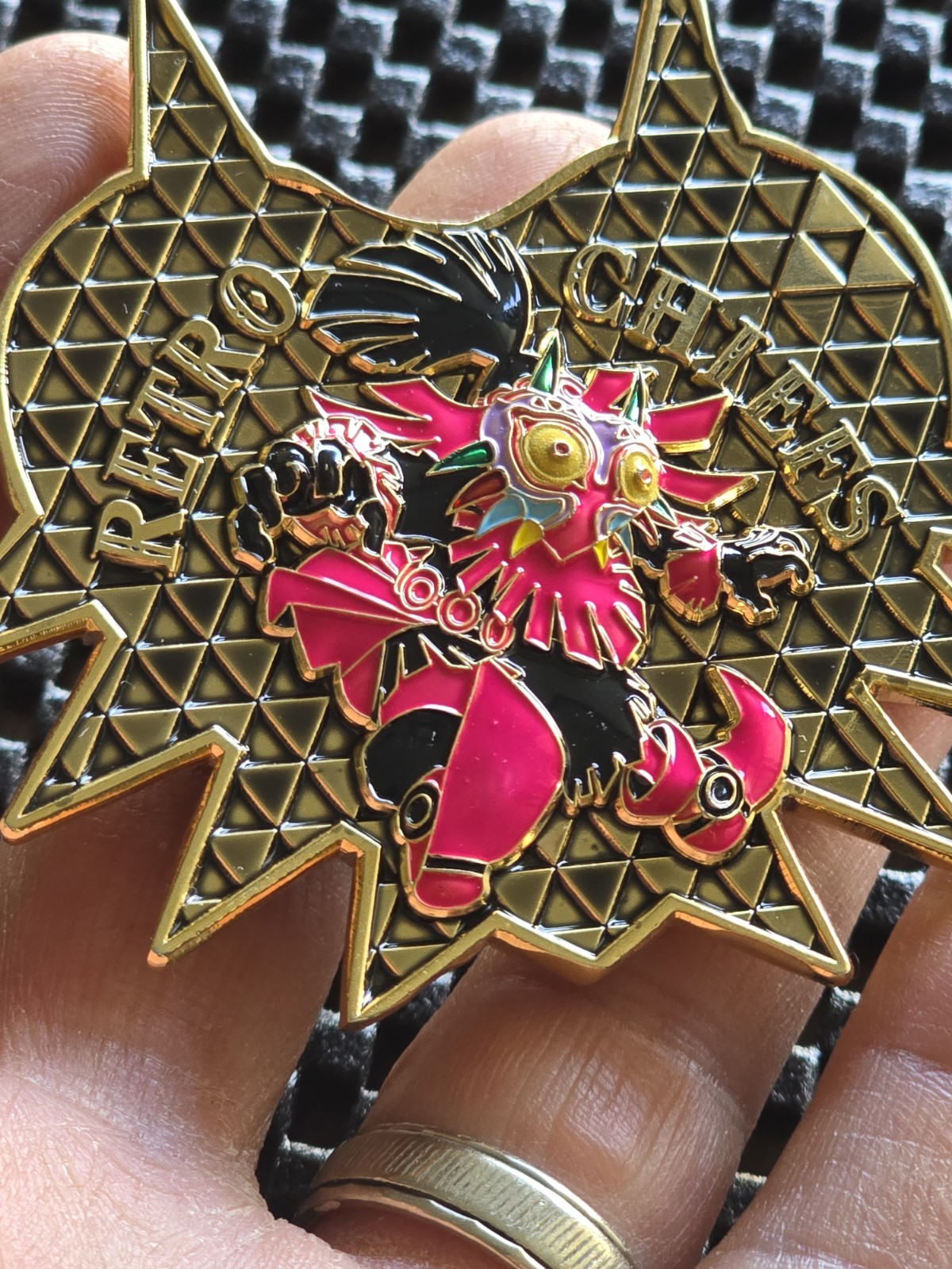 Legend Of Zelda Majora’s Mask Challenge Coin Medal Nintendo GBA NES Rare Type #1
