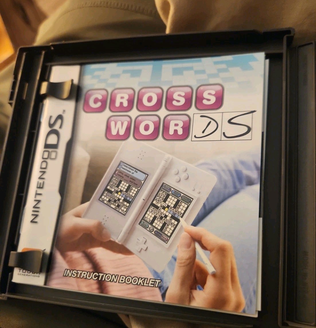 Crosswords – Nintendo DS Complete in Original Case and Manual Book Excellent