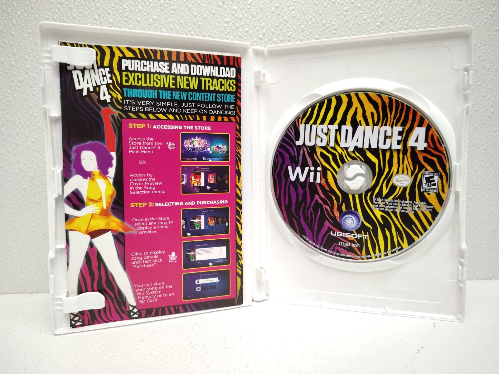 Just Dance 4 – Nintendo Wii TESTED VG