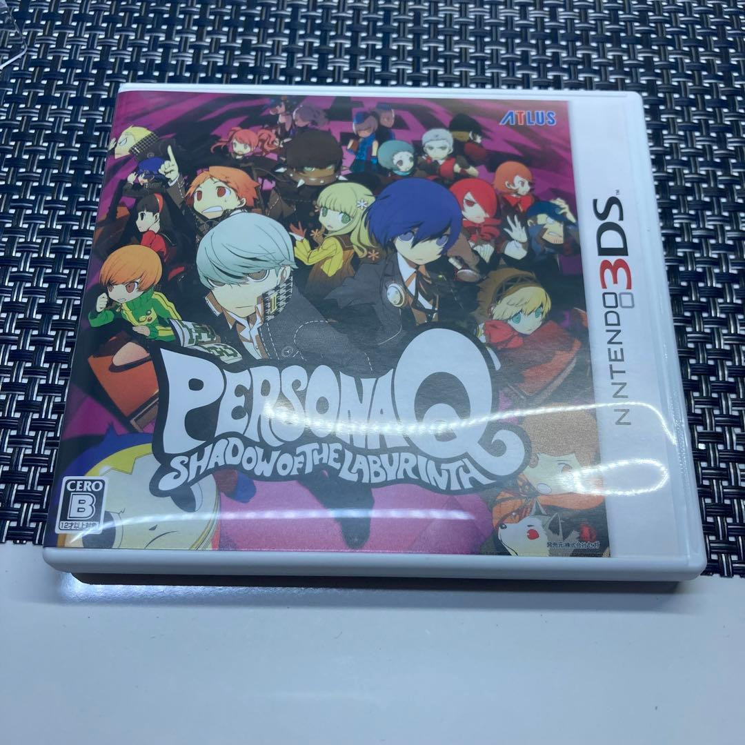Nintendo 3DS XL LL Persona Q Blue Shadow of Labyrinth Velvet Edition [BOX]
