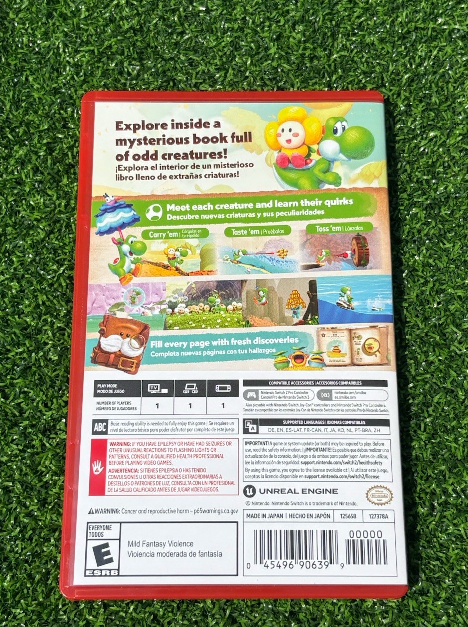 Yoshi and the Mysterious Book – Nintendo Switch 2