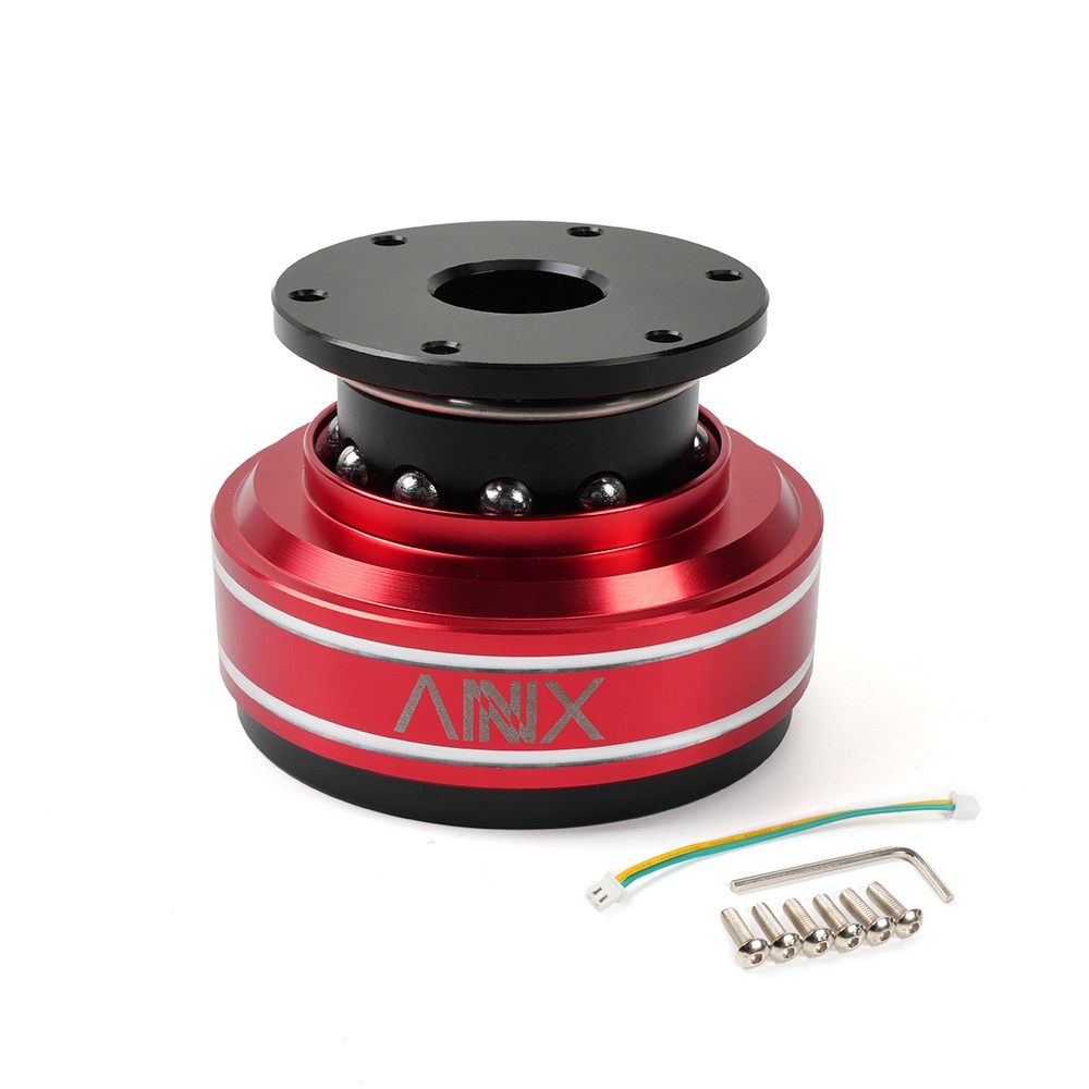 70mm Black Steering Wheel Quick Release + Wheel Base For Moza/Simagic SIM Racing