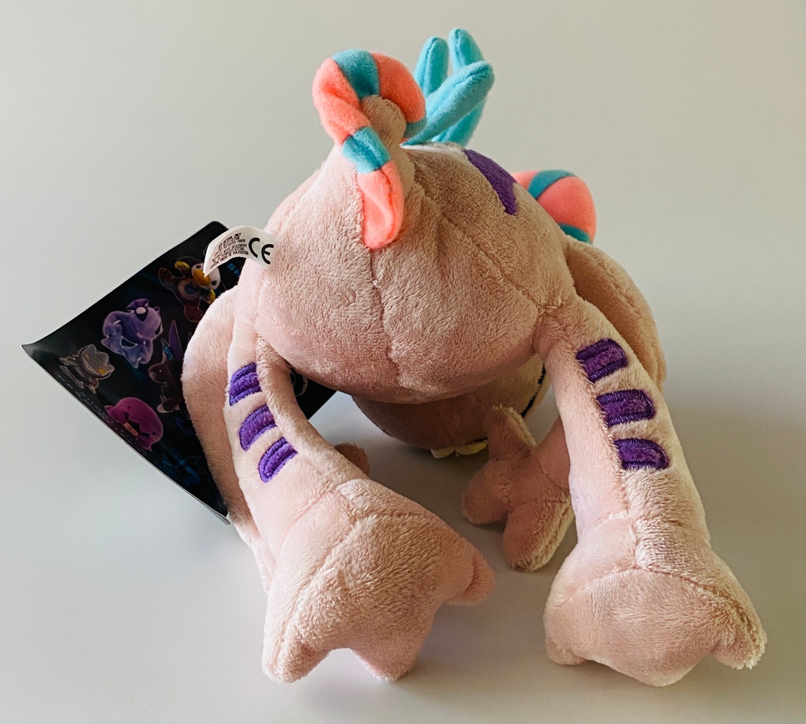 World of Warcraft GURKY Murloc Plush Blizzard 2015 Blizzcon Pink w/ Bag & Tag