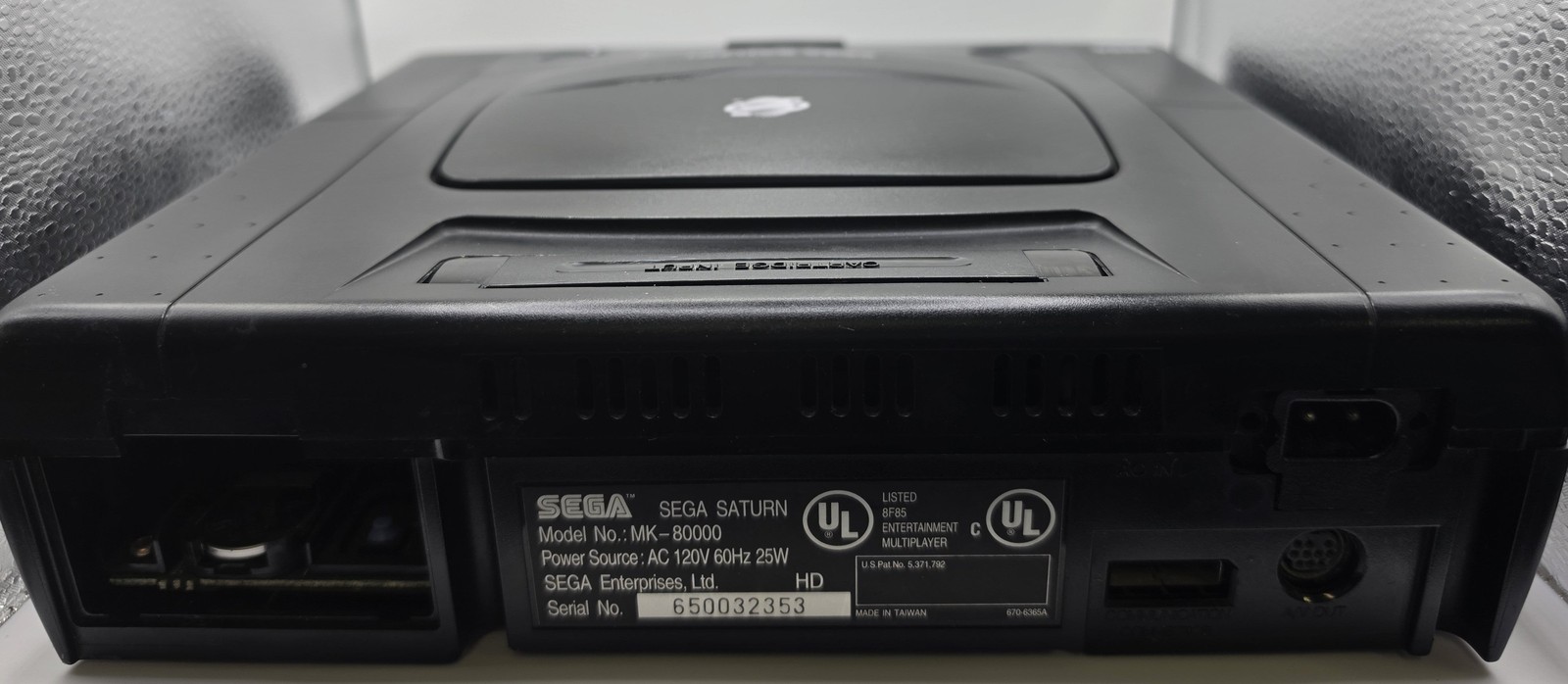 Sega Saturn MK-80000 Console w/ Street Fighter Alpha Tested Working Sega Saturn