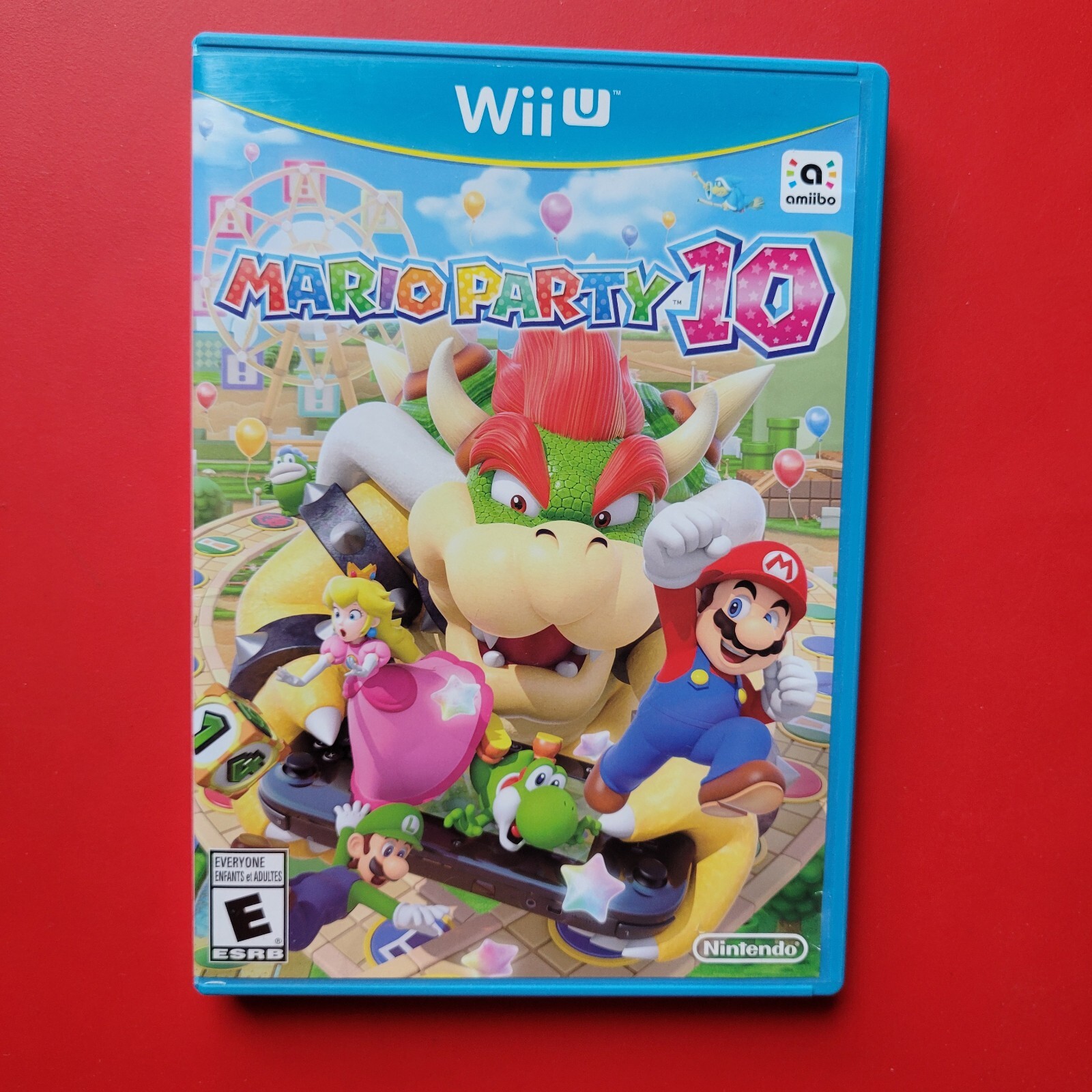 Mario Party 10 Nintendo Wii U Complete Disc & Case Manual Read Description