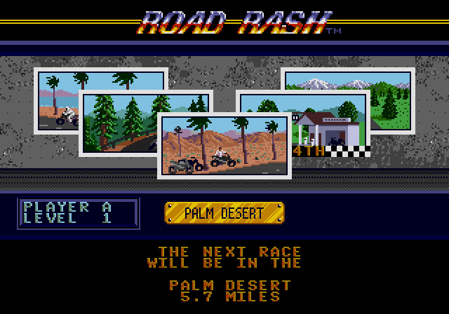 Road Rash – Sega Genesis Game