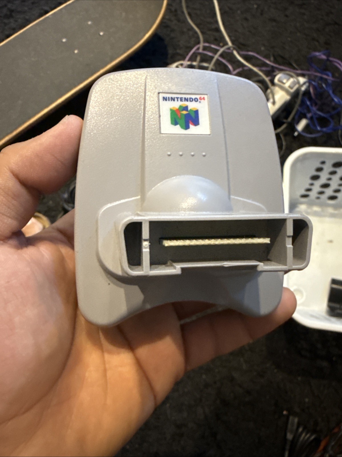 Official Nintendo 64 GB Transfer Pack Pak Gameboy N64 Authentic OEM NUS-019 EA17