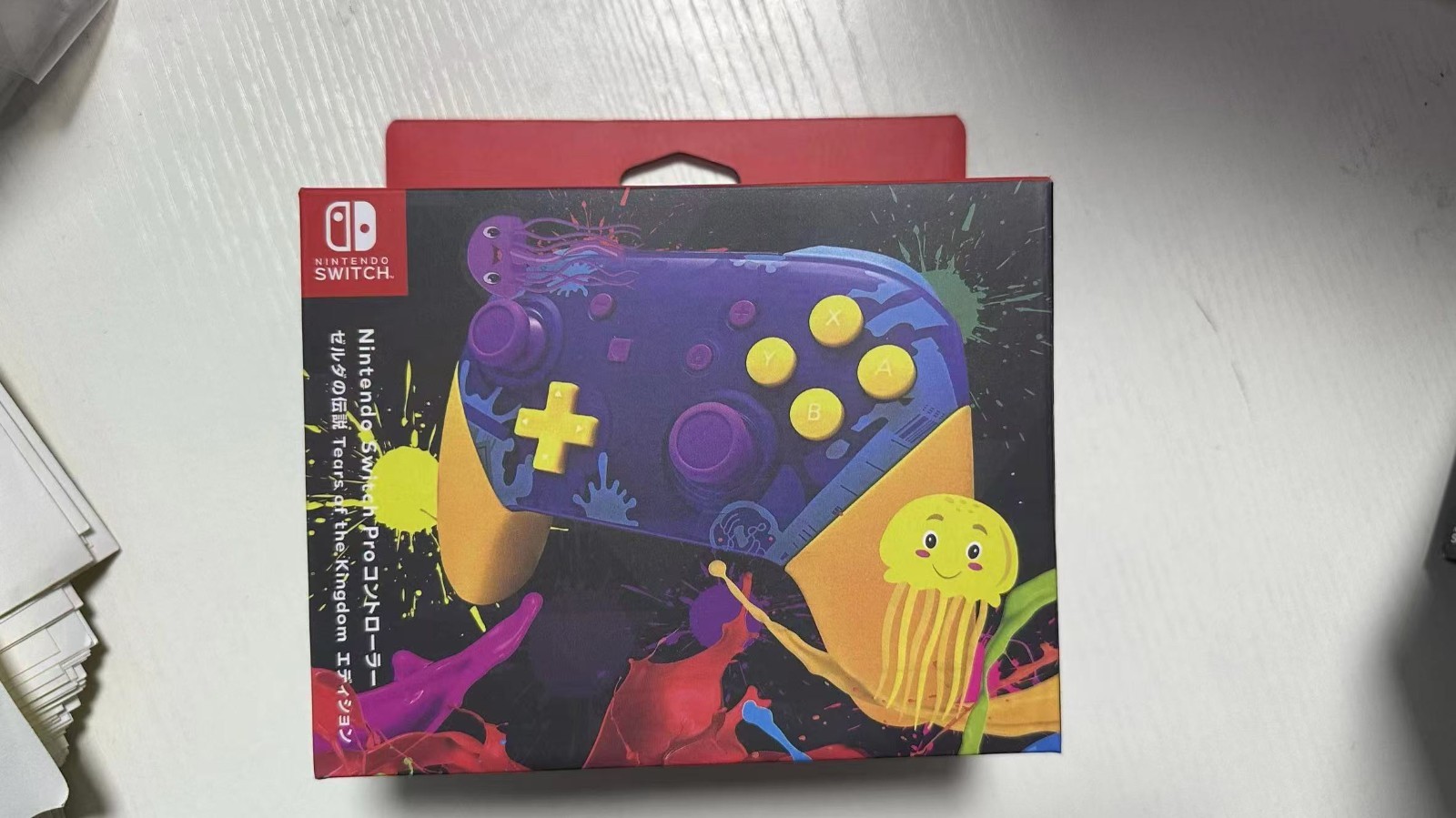 Nintendo Switch Pro Controller Splatoon Octopus Special Edition Sealed New