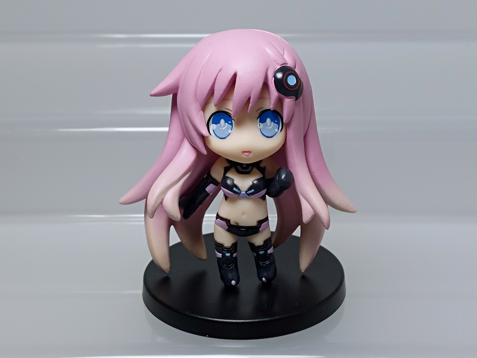Hyperdimension Neptunia mk2 Purple Sister Figure Compile Heart 2011 Japan 2.6in