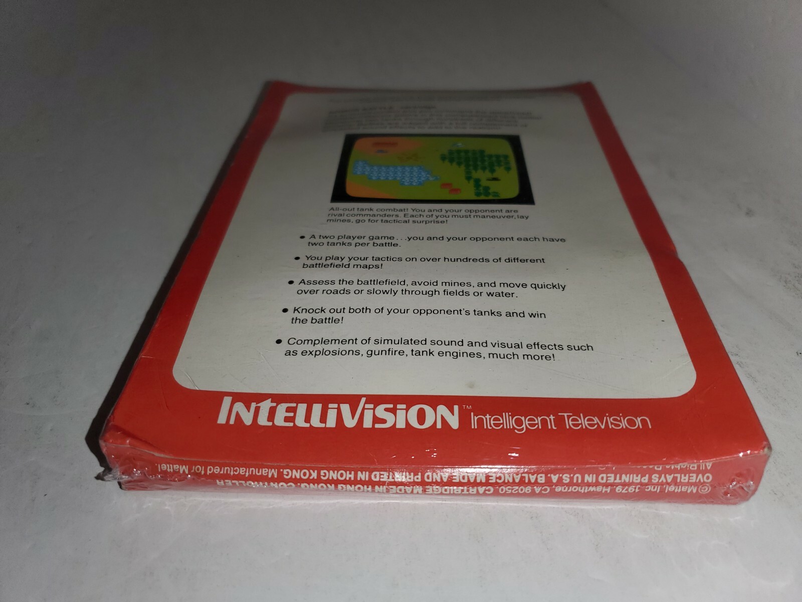 NEW SEALED ARMOR BATTLE FOR INTELLIVISION GATEFOLD HONG KONG VARIENT VERSION G32